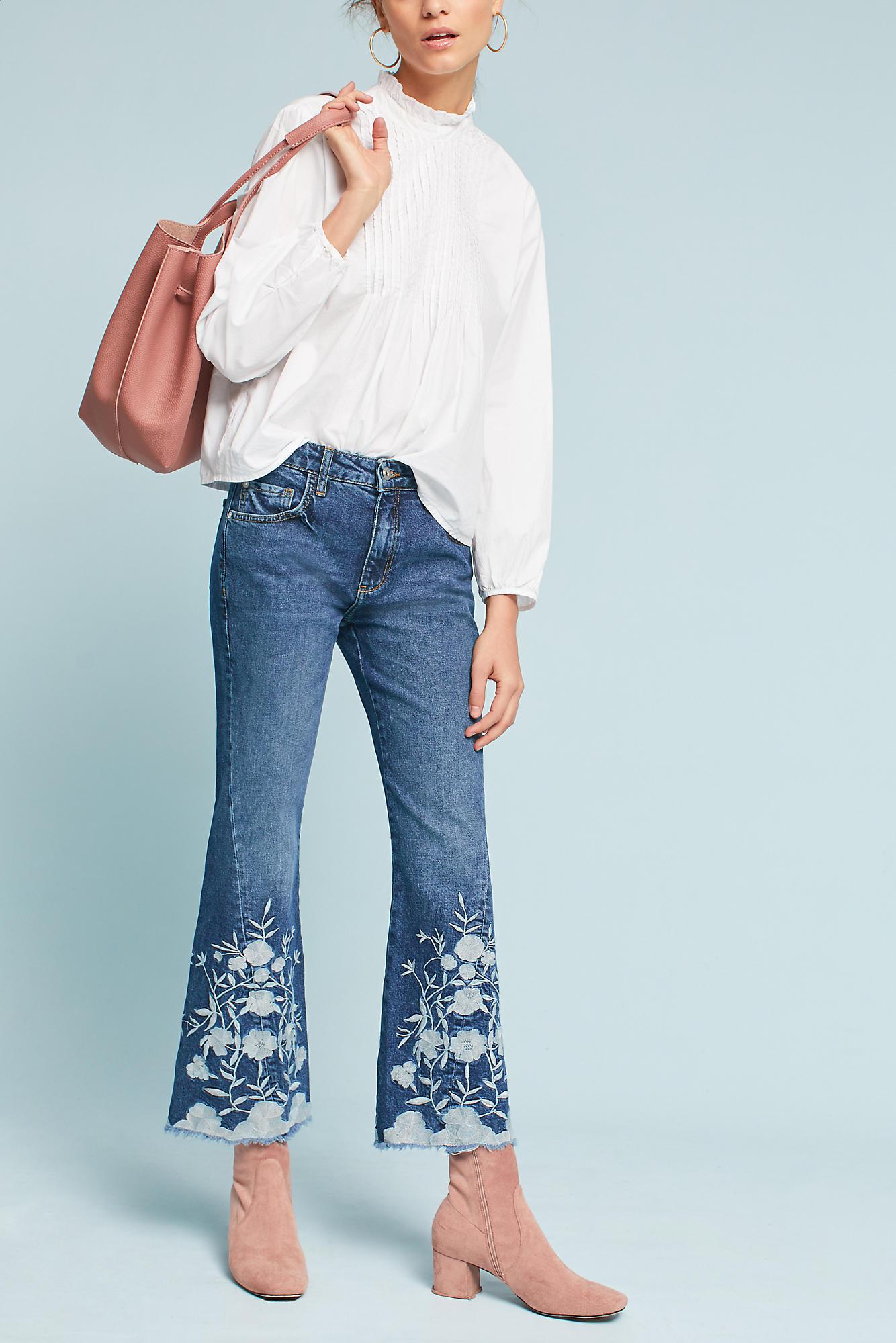 pilcro flare jeans