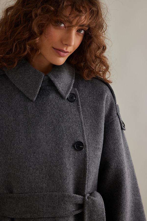 Second female cheap trench coat