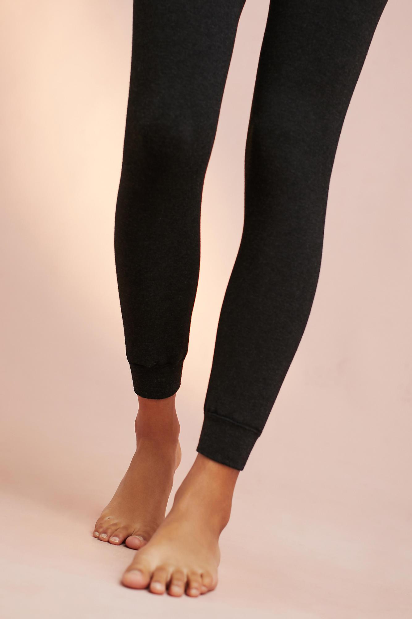pure and good faux fur lined leggings