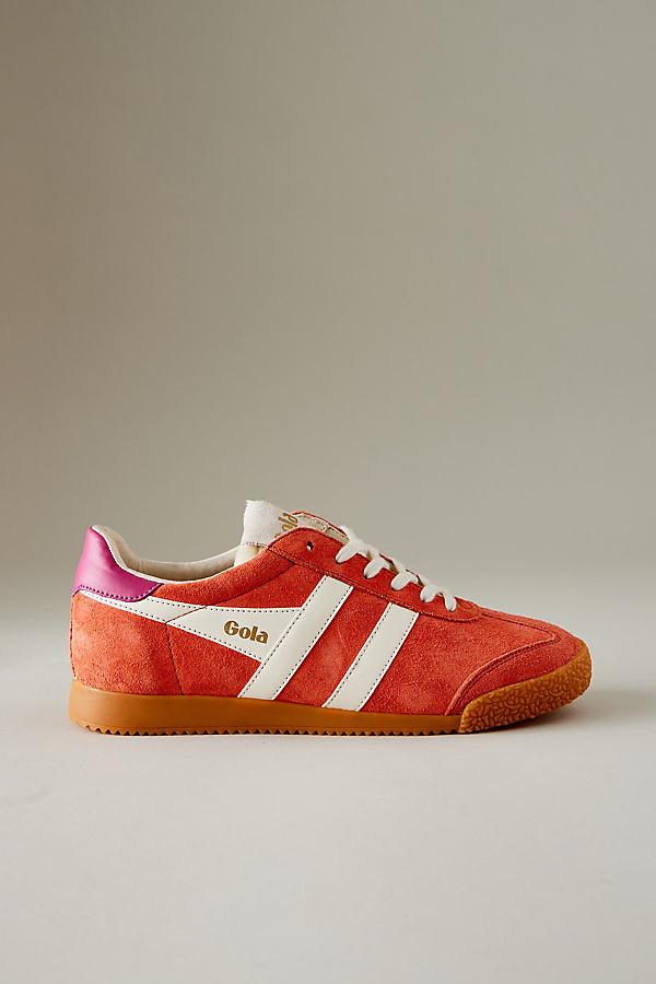 Gola Elan Suede Trainers in Red Lyst UK