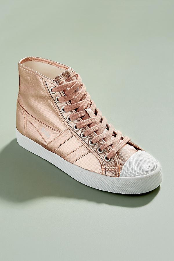 Anthropologie Gola Coaster High-top Trainers in Grey | Lyst UK
