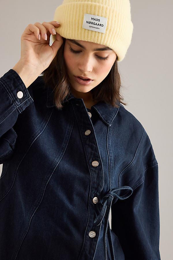 Mads Nørgaard Tosca Anju Beanie in Yellow | Lyst UK