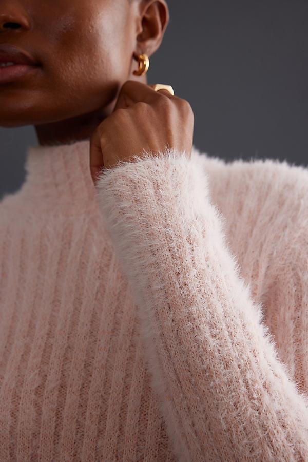 Pink eyelash jumper hot sale