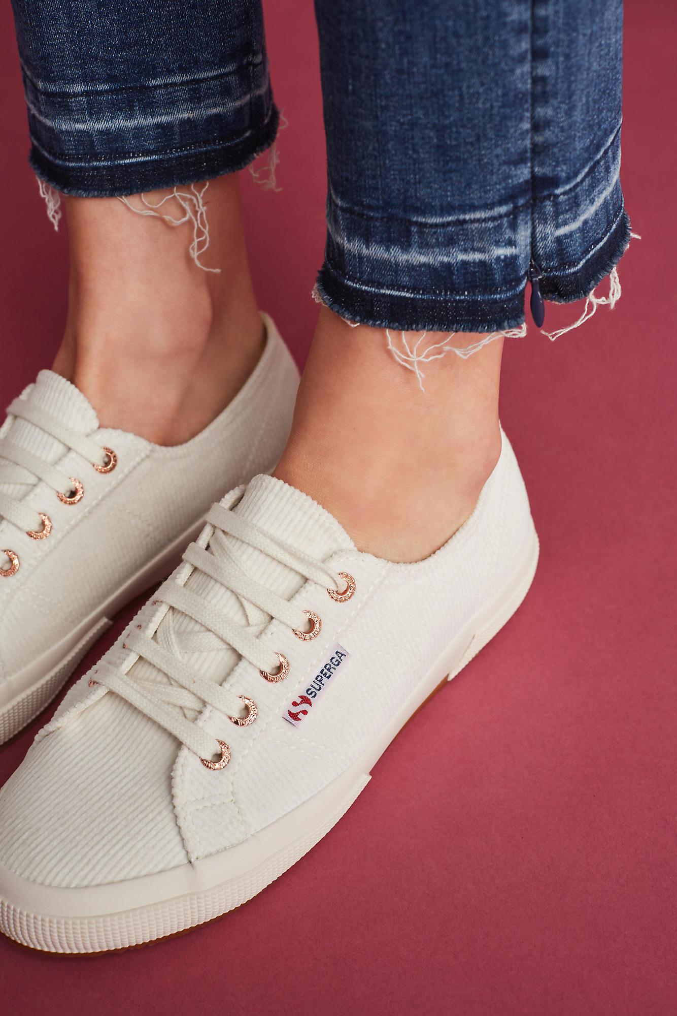 superga corduroy sneakers