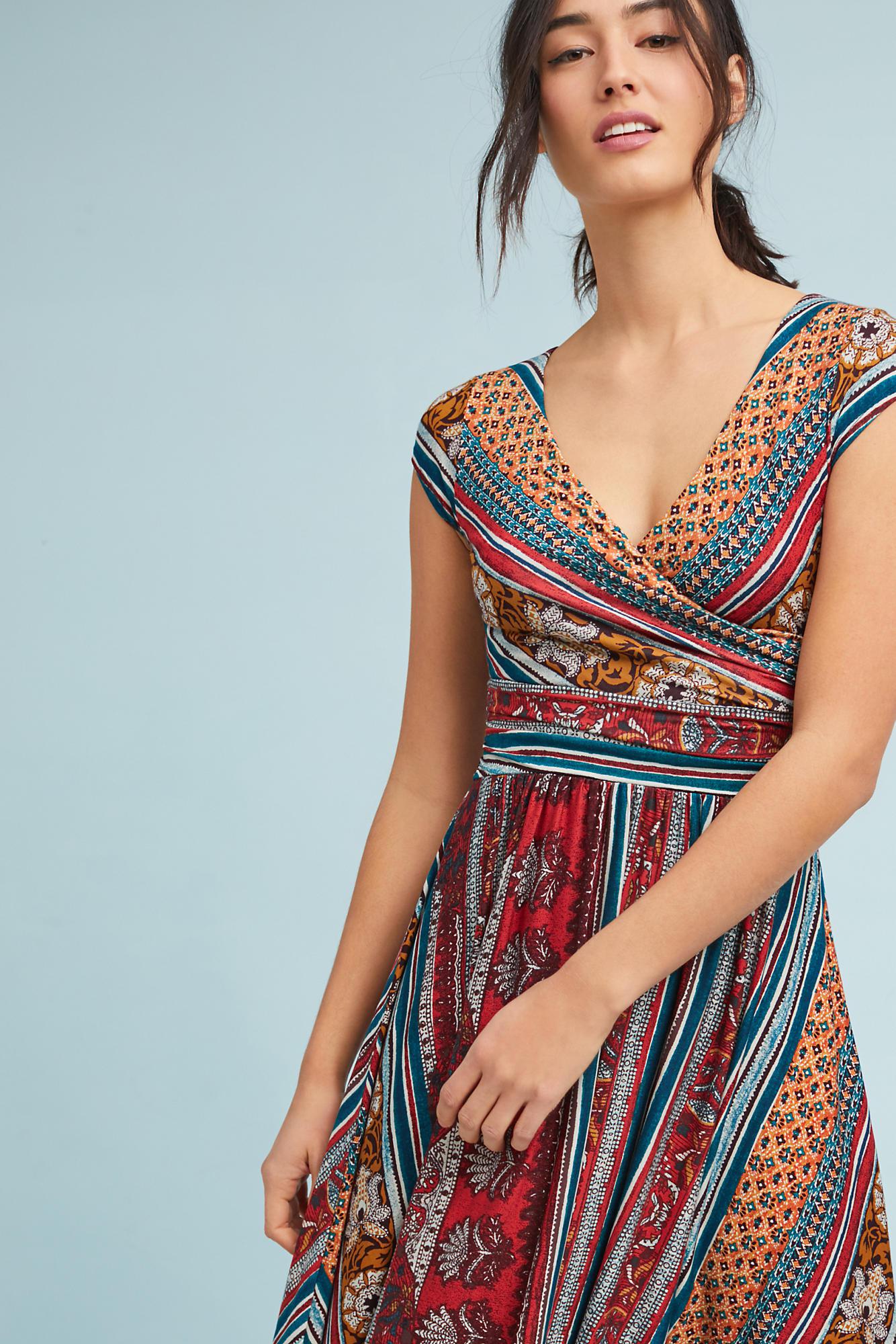 maeve wrap dress