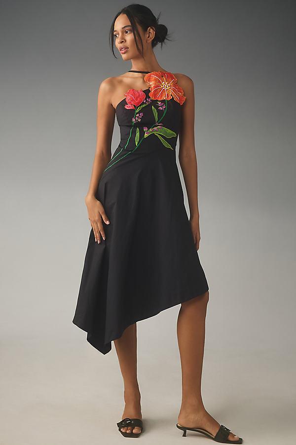a line dress plus size Karen Kane 3/4 Sleeve Dress, 3X, Black elegant white dress long size women who appreciate Jenna Ortega Wears See-Through Trouser Inseam:W24 L28