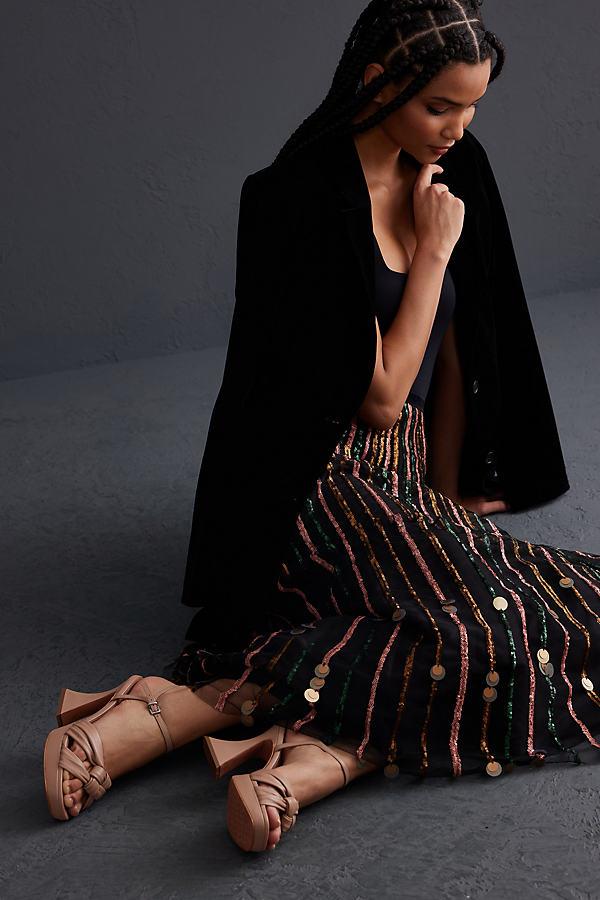 Knotted Platform Heels