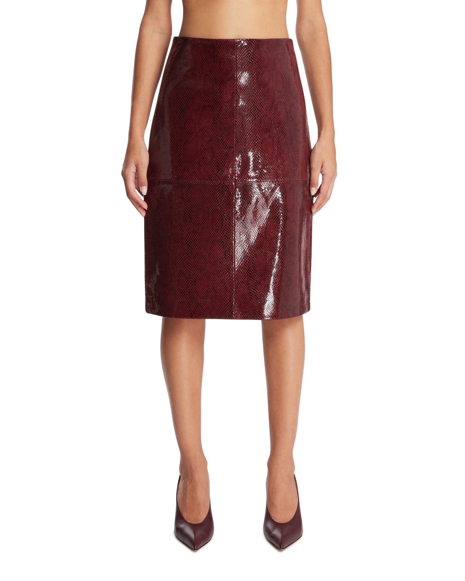 Gonna Pitonata Rossa di Rohe in Rosso Lyst