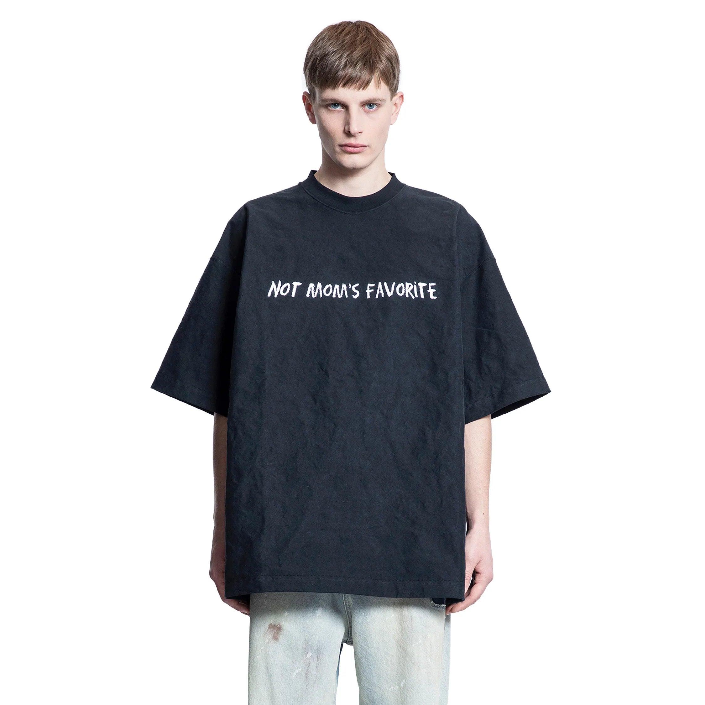 VETEMENTS｜SHORT-SLEEVED ROUND NECK T-SHIRTS (UE64TR600W Round neck Property of Vetements T-shirt with short sleeves