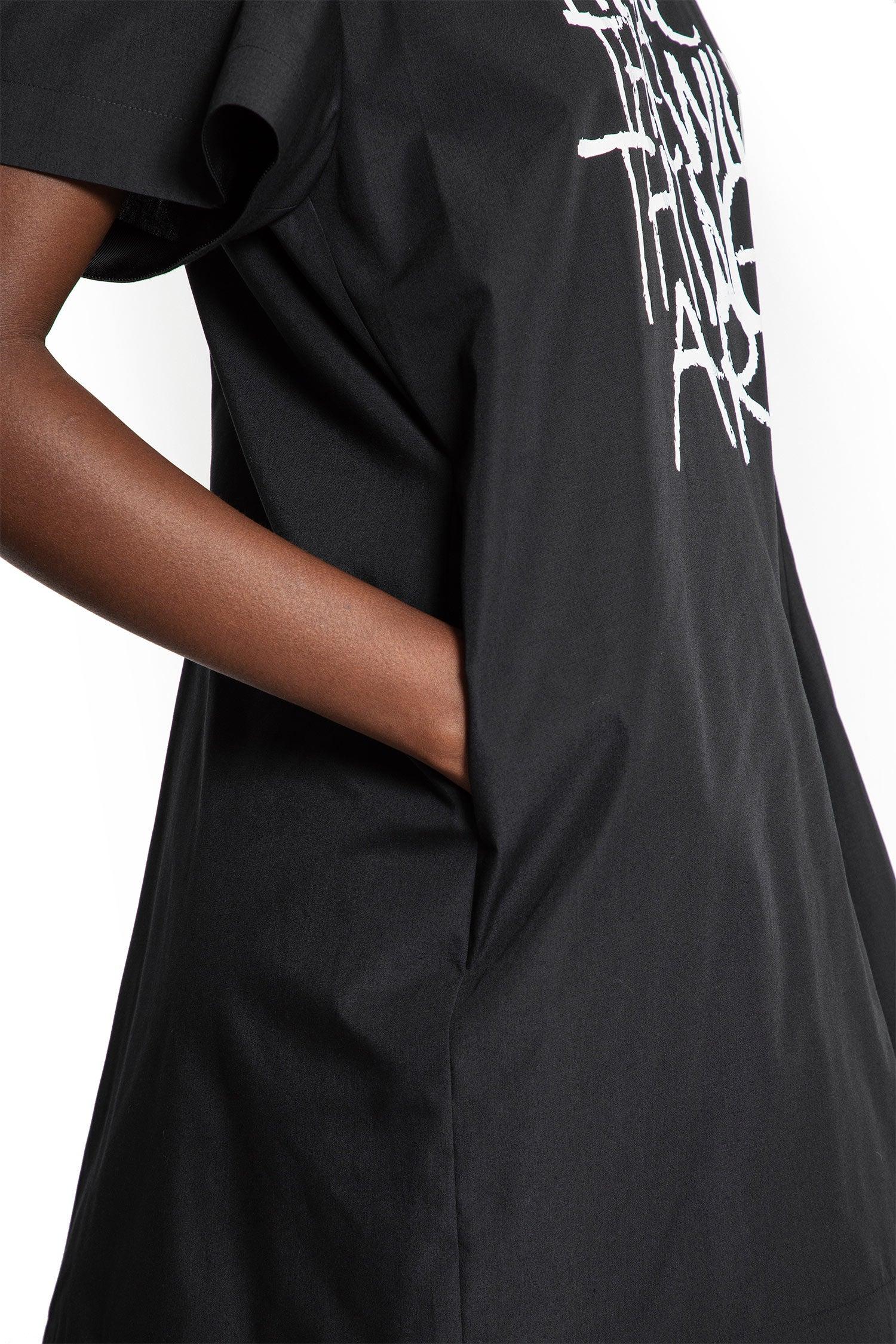 国内より1WEEK【sacai】WHERE THE WILD THINGS ARE Poplin Dress Sacai Where The Wild Things Are Poplin Dress in Black | Lyst UK