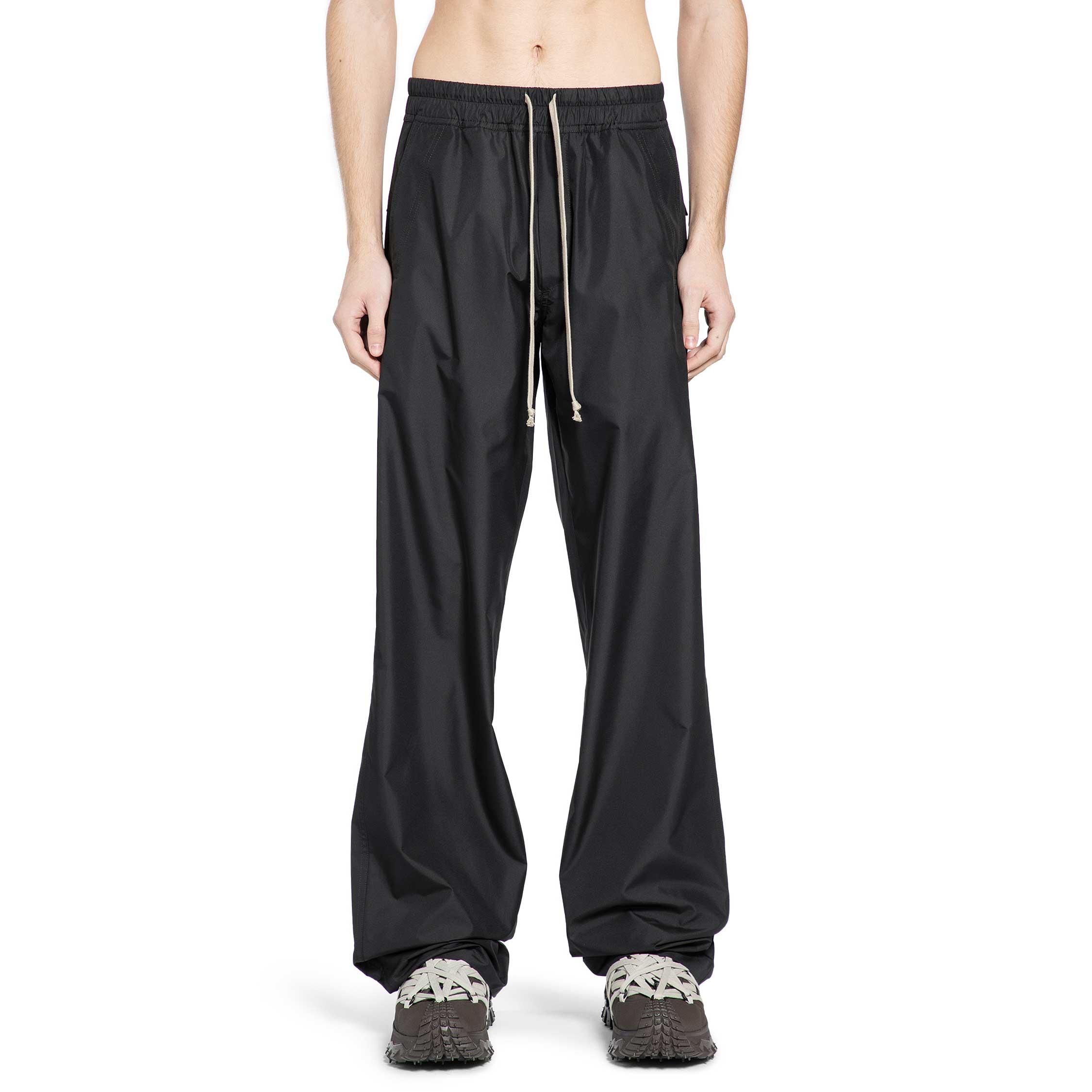 Rick Owens Moncler X Drawstring Pants in Black for Men | Lyst