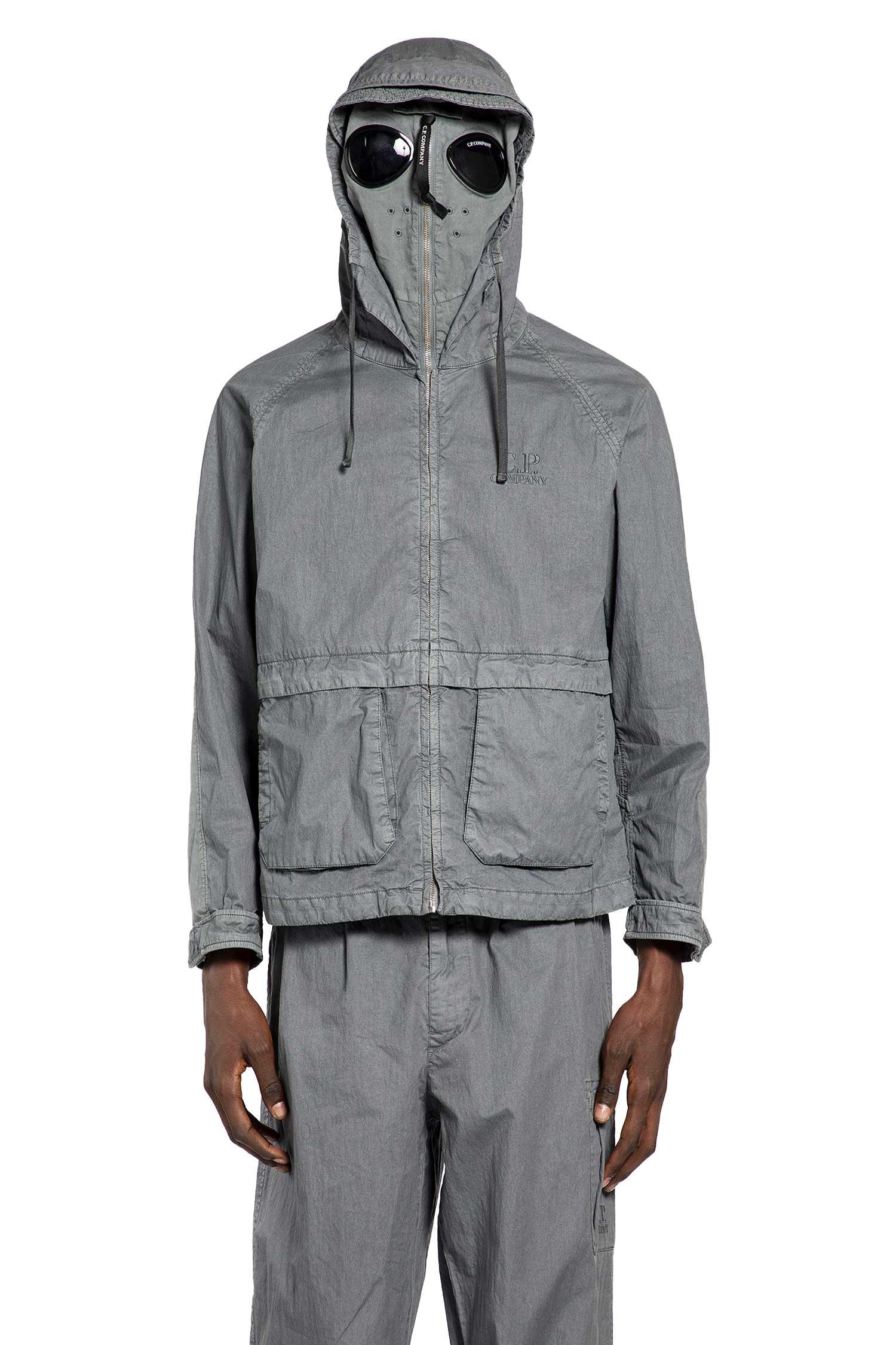 C.P. Company 50 Fili Wax Explorer Jacket in Gray for Men | Lyst