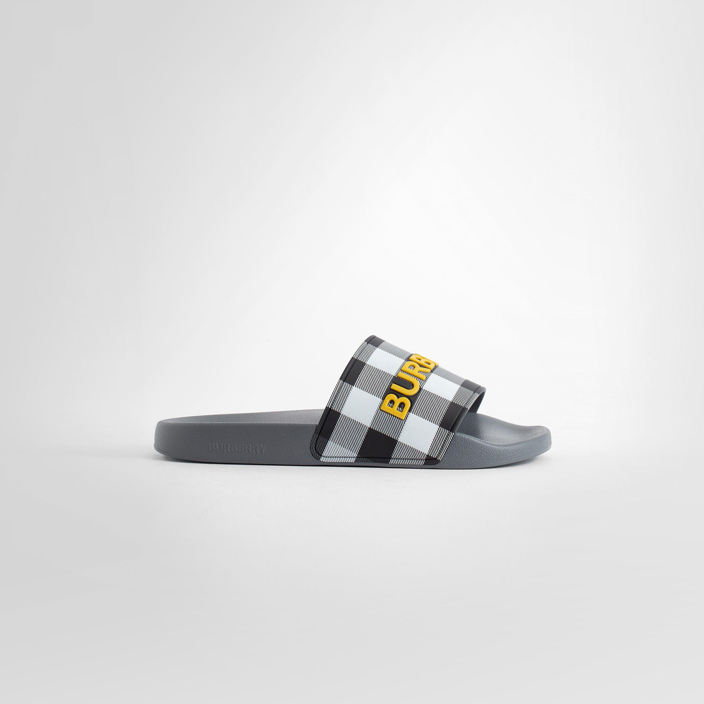Burberry Slides in Blue for Men Lyst