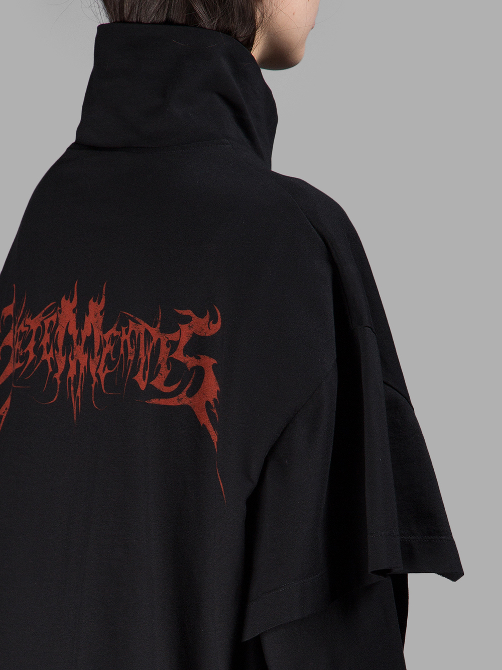 vetements layered t shirt dress