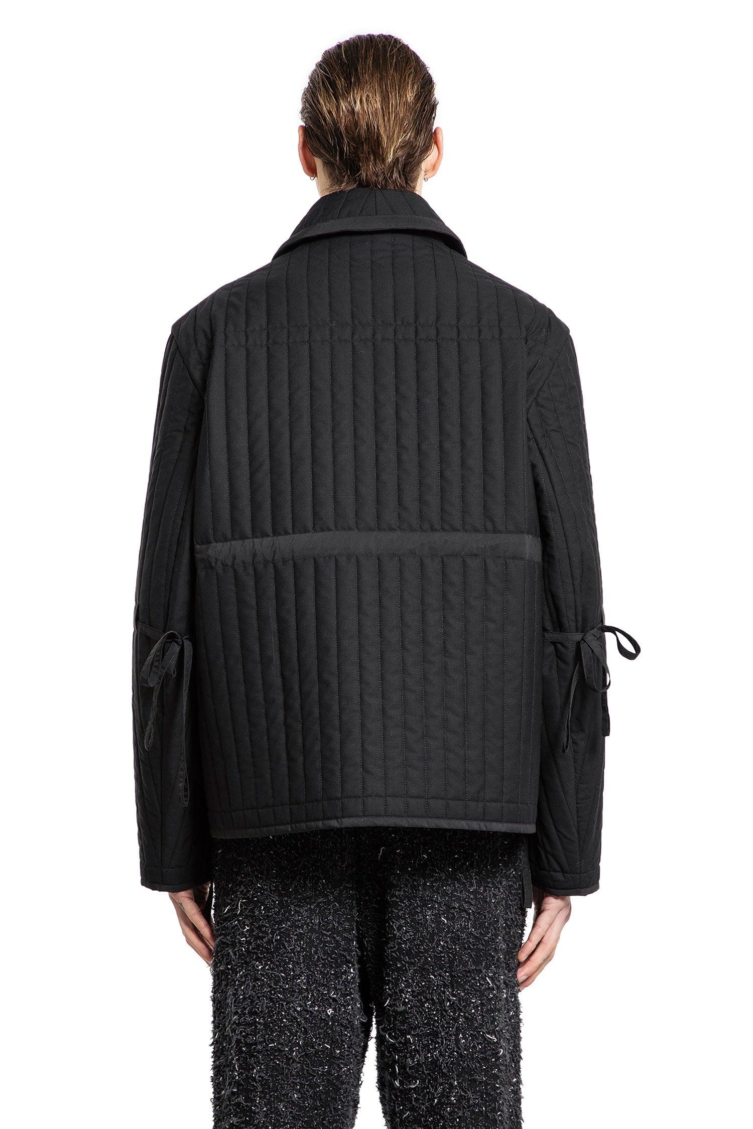 Craig Green Wool Quilted Worker Jacket in Black for Men | Lyst UK