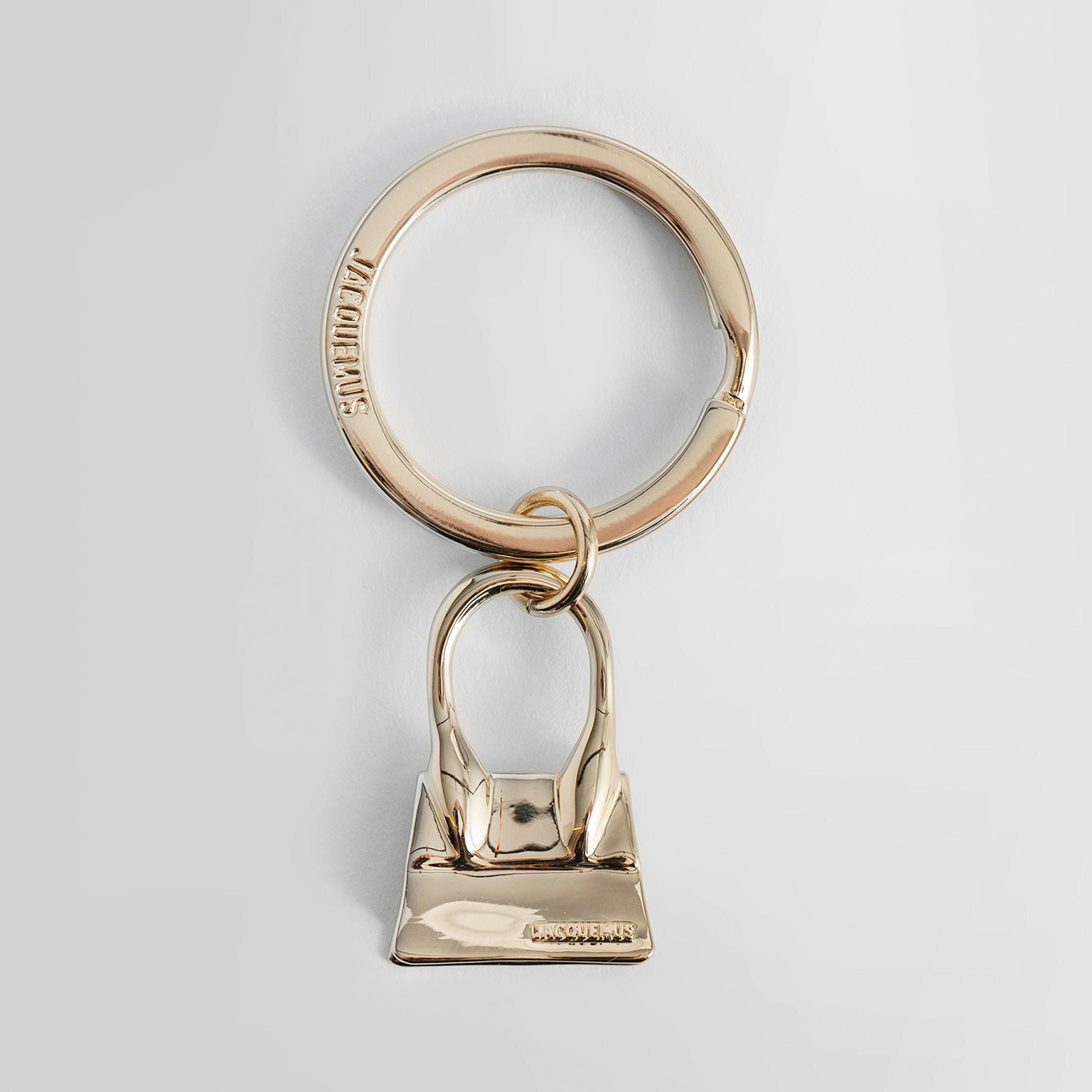 Jacquemus Keychains in Metallic Lyst
