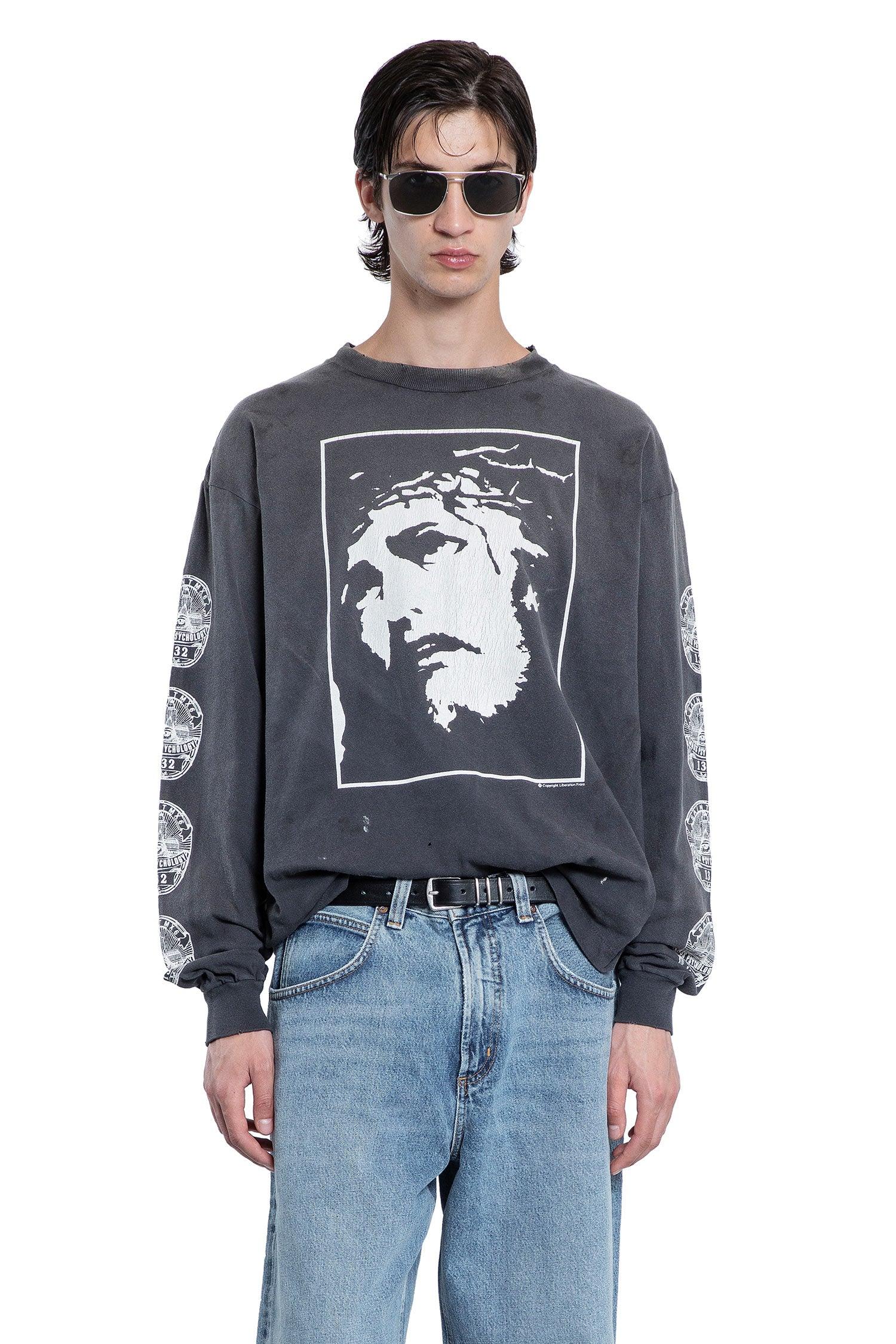 トップス SAINT MICHAEL / LS TEE / BLACK size M SAINT Mxxxxxx 新古品/未使用 セント マイケル MICHAEL LS TEE