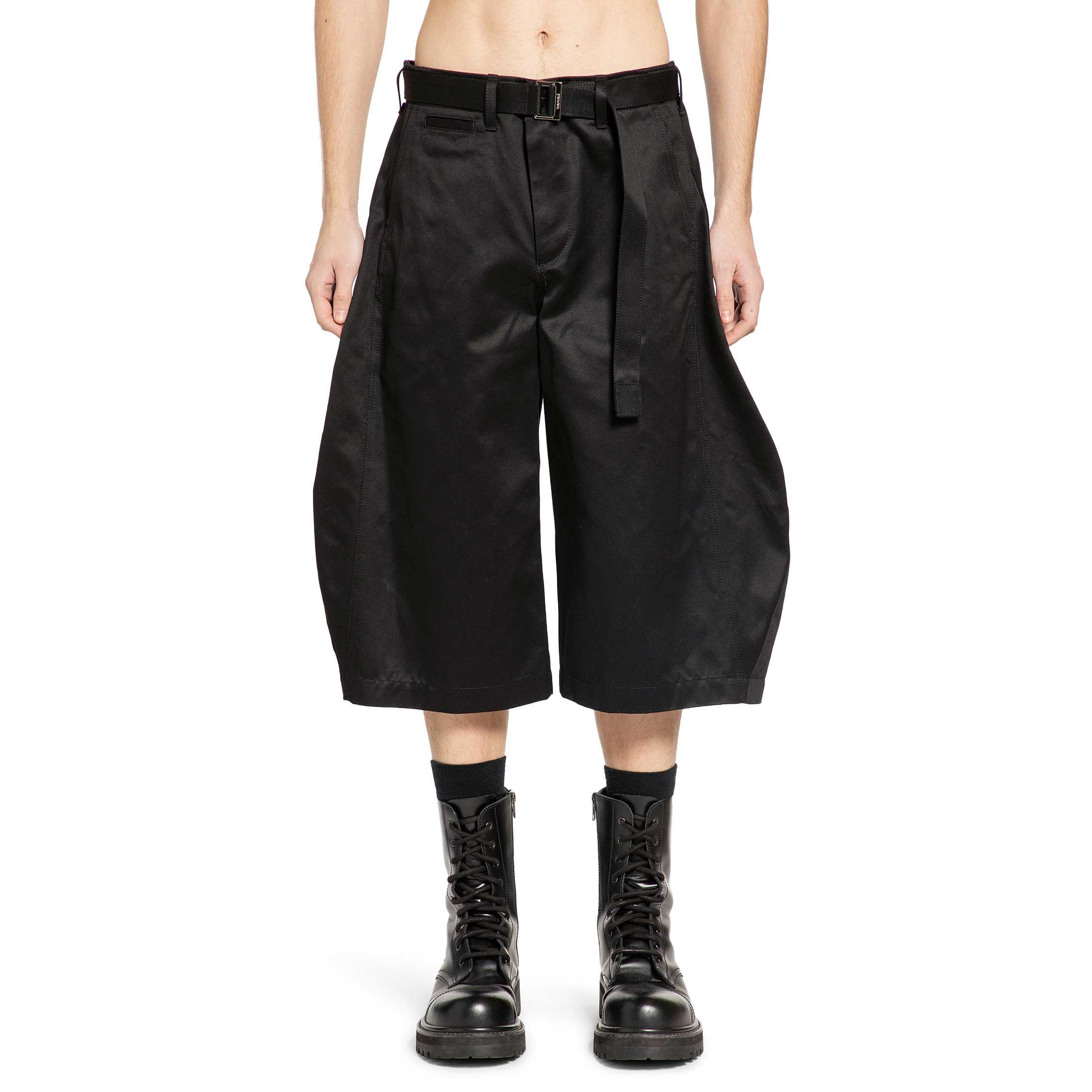 【Sacai】Cotton Chino Pants black 1【25AW】 Sacai Cotton Chino Pants in Black for Men | Lyst