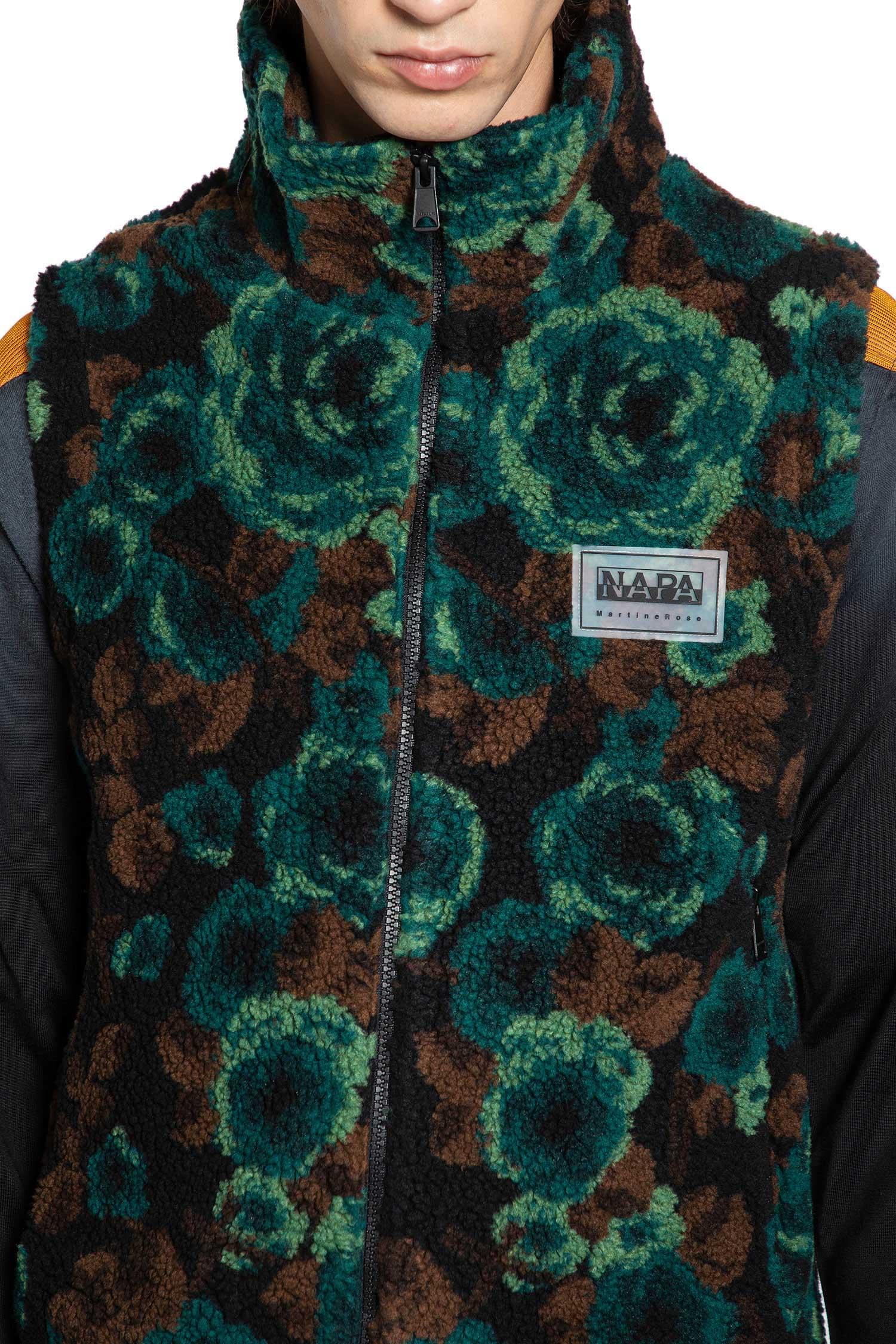 Napapijri Martine Rose Collaboration T-Emin Vest in Green for Men 