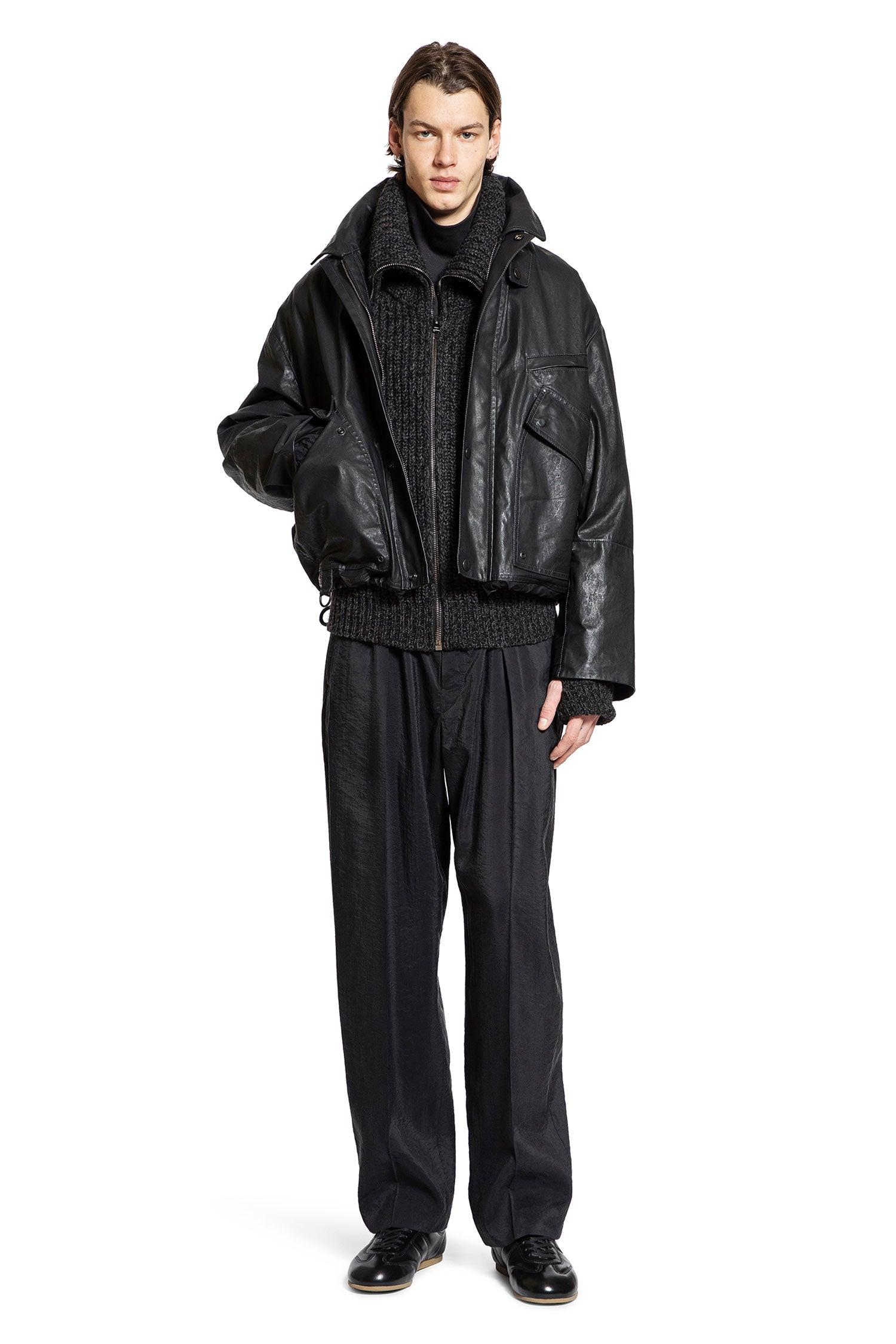 Lemaire Short Rain Jacket in Black for Men | Lyst