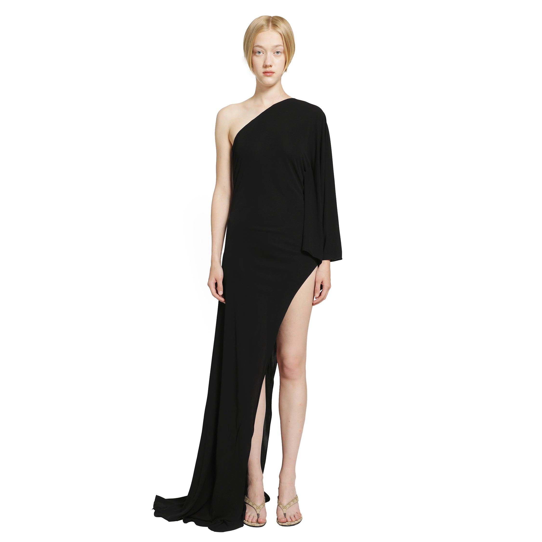 brown lace maxi dress Massima Brown Lace Bandeau Maxi Dress With Scarf-Detail – Club L London main image 1
