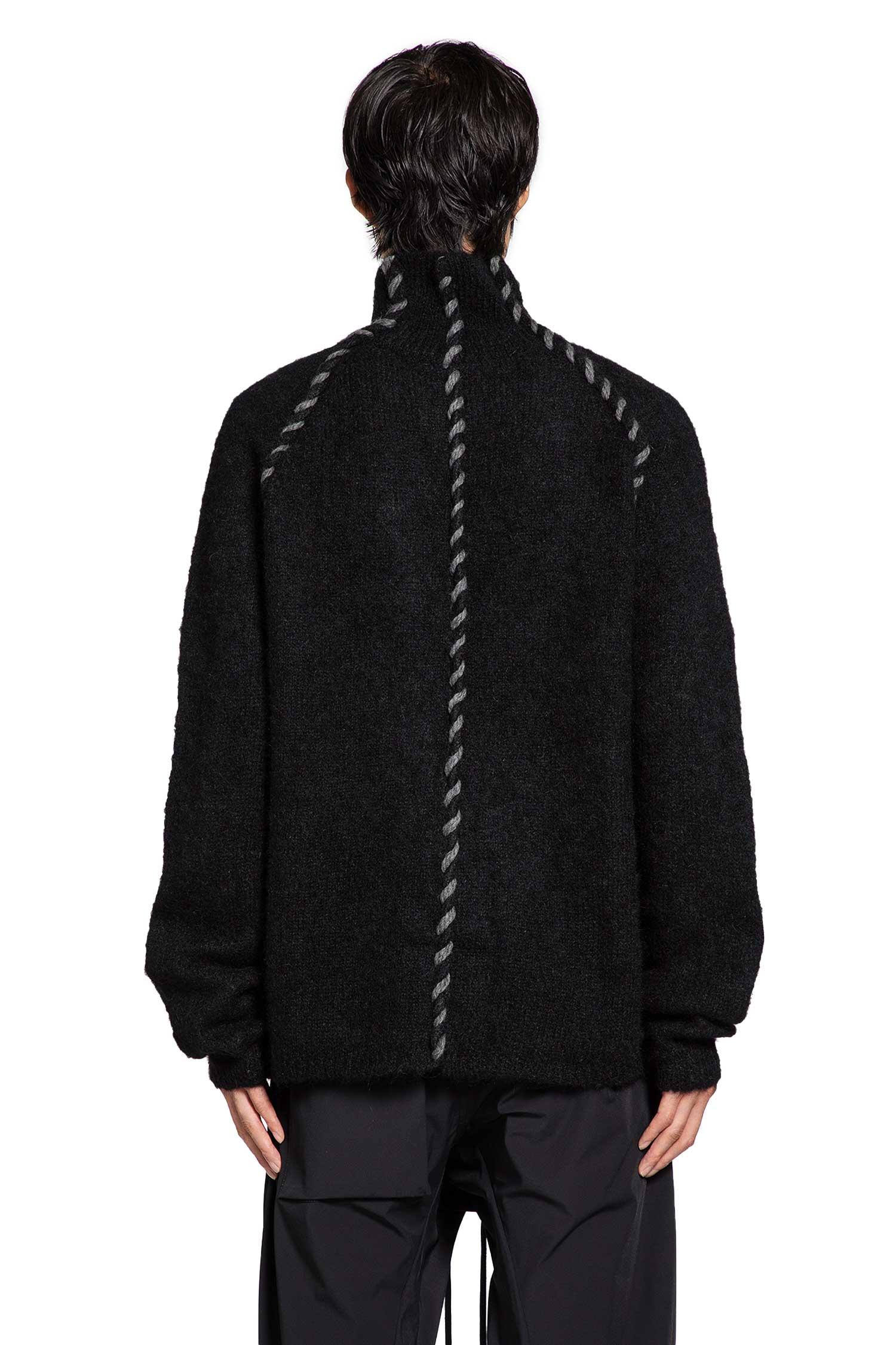 Thom Krom Alpaca Turtleneck Sweater in Black for Men | Lyst