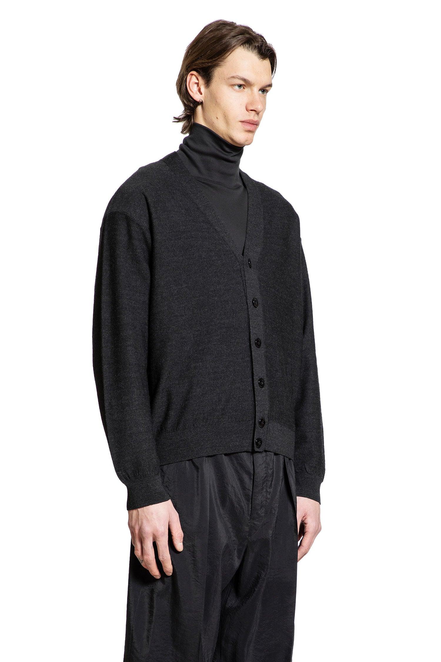Lemaire Relaxed Twisted Cardigan in Blue for Men | Lyst