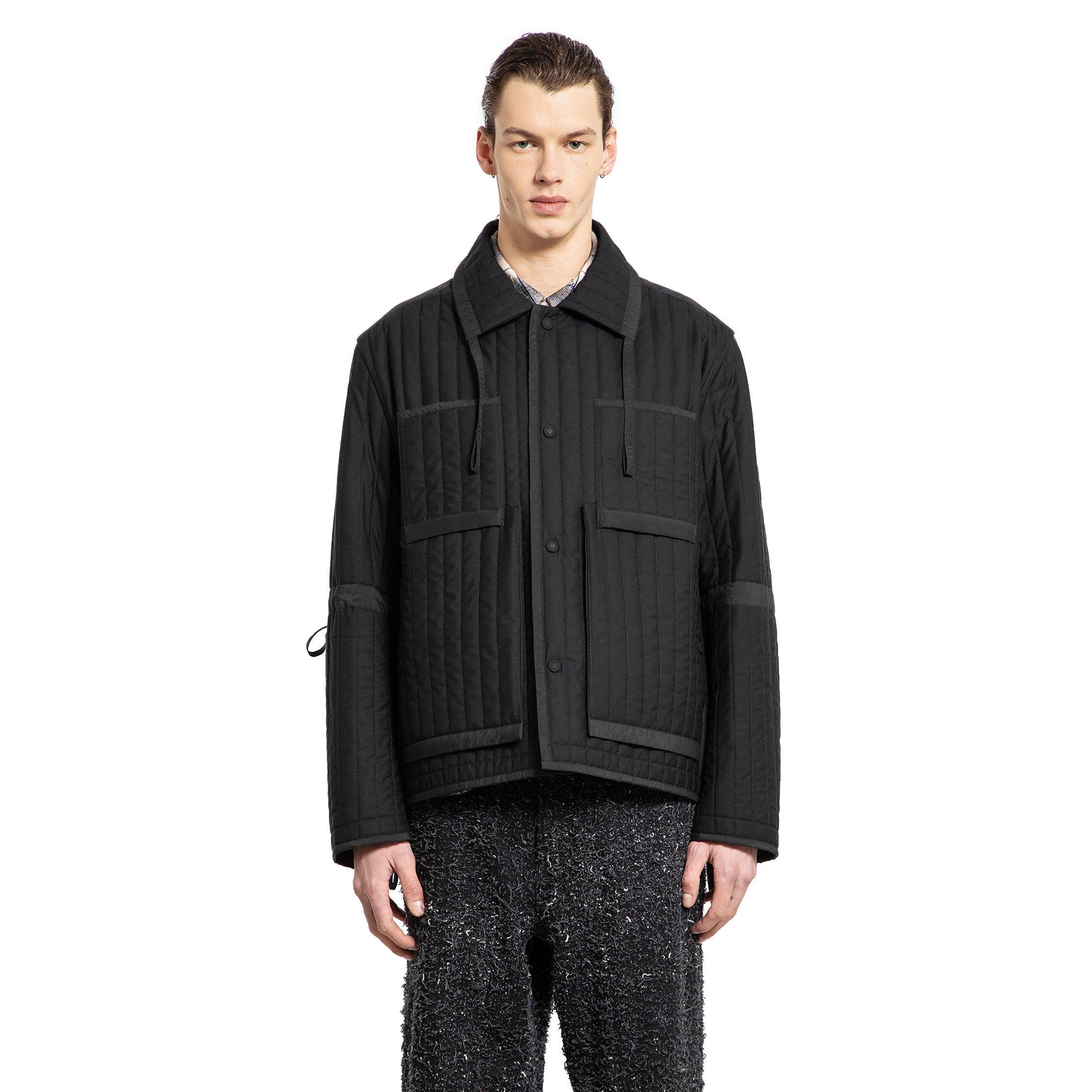 Craig Green Wool Quilted Worker Jacket in Black for Men | Lyst
