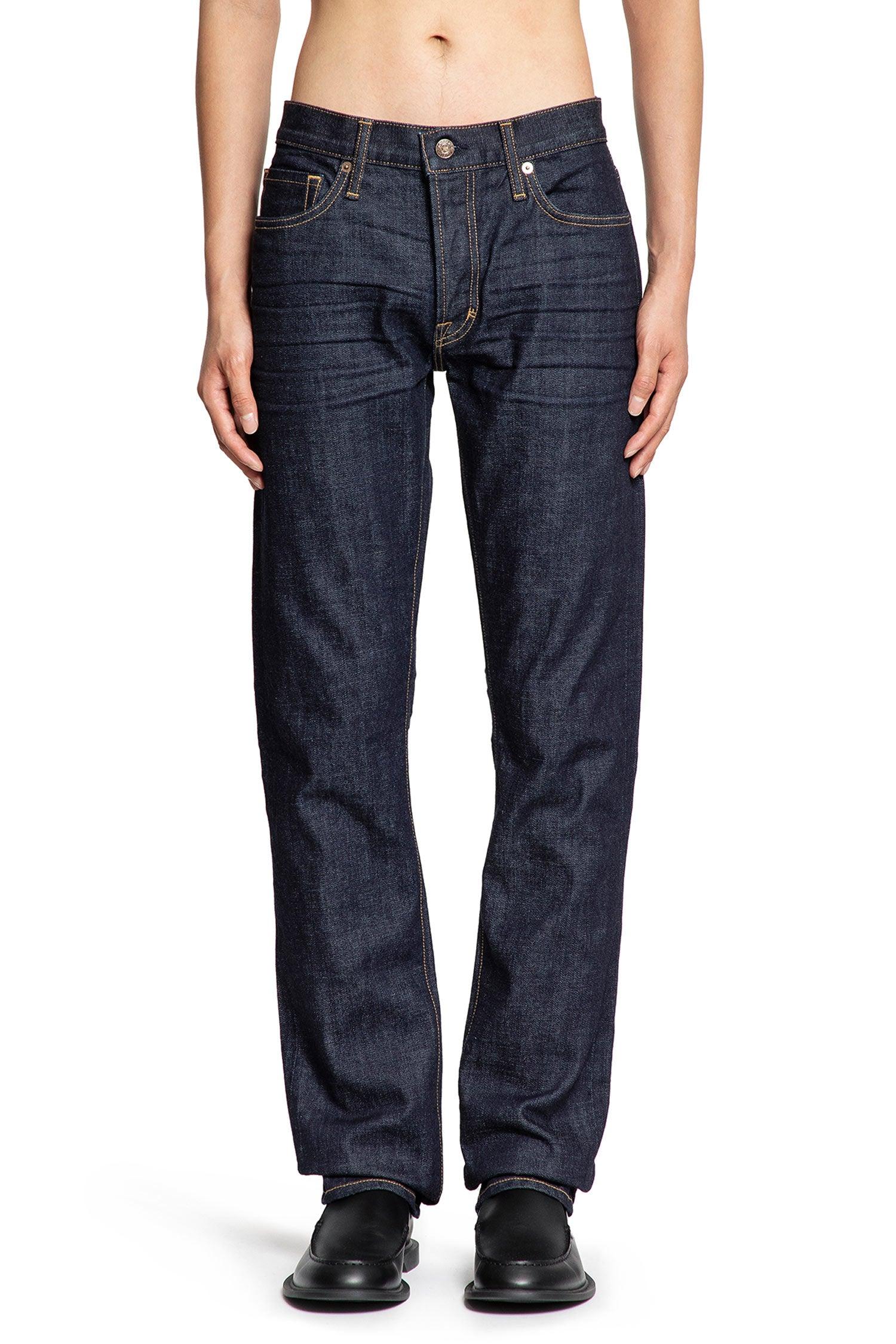 デニム・ジーパン Tom Ford Jeans Dritto In Cotone SELVEDGE SLIM FIT DENIM | Tom Ford Fashion