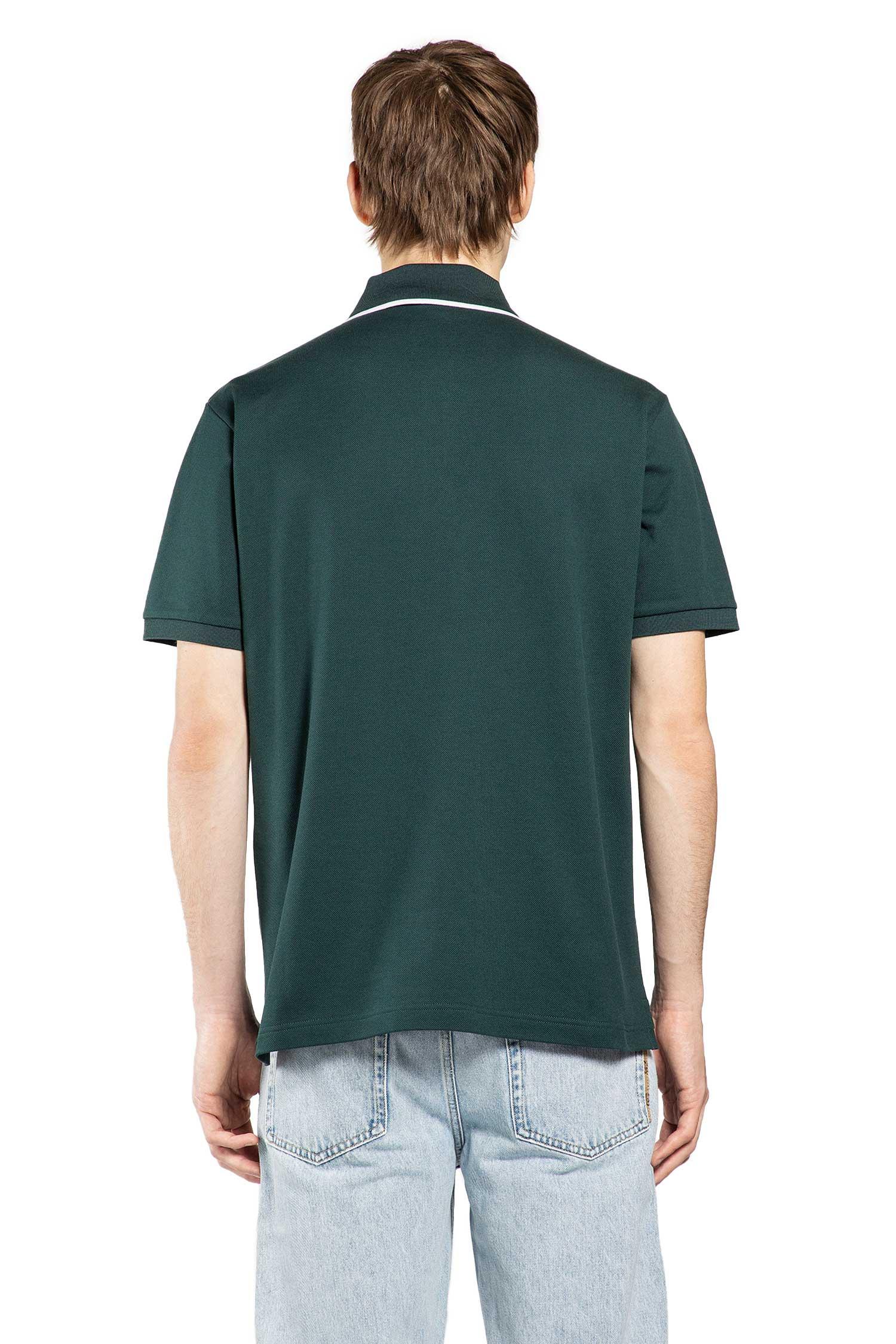 Gucci Archive Logo Polo Shirt in Green for Men | Lyst