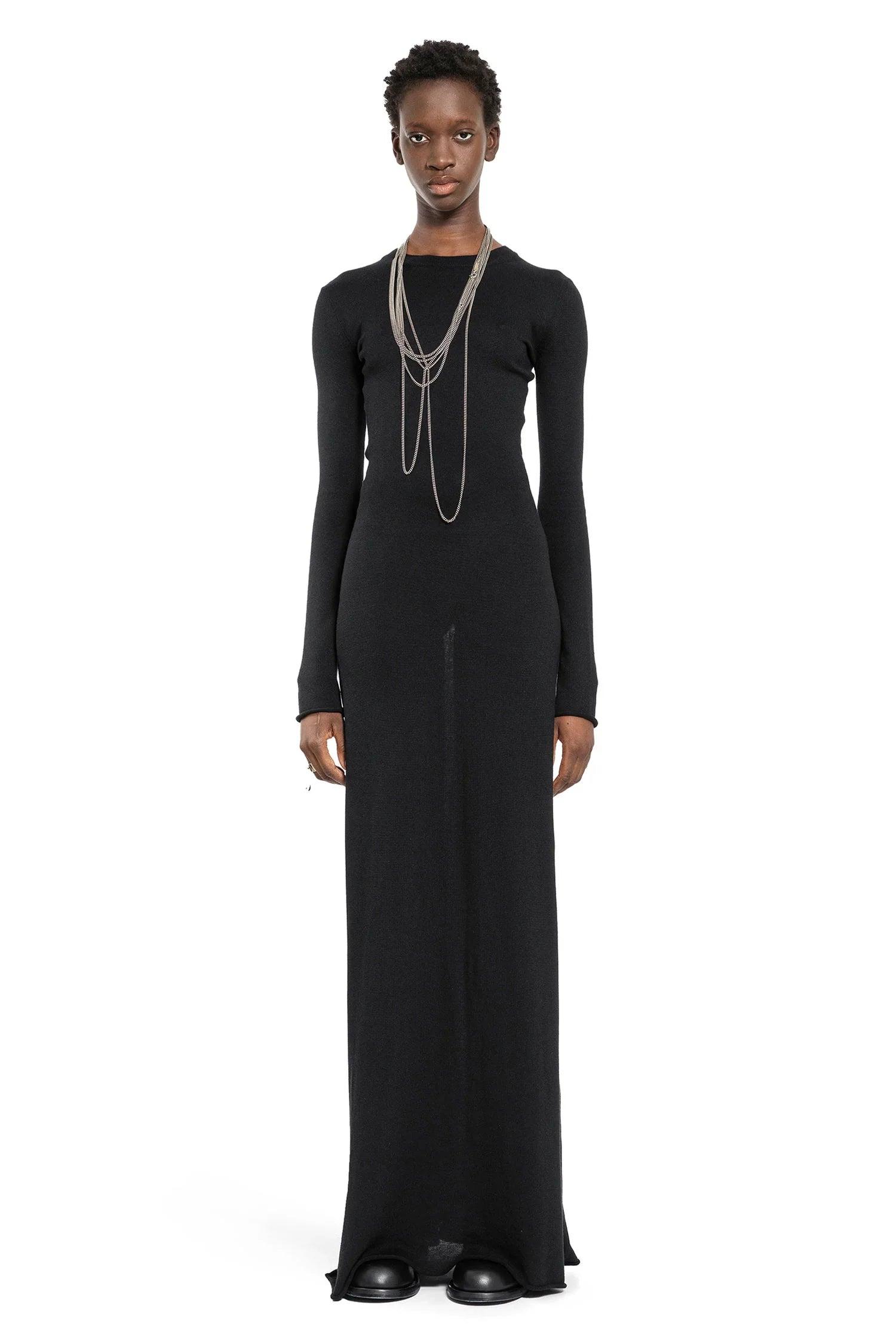 Ann Demeulemeester Black Tie Dresses for Women | Lyst