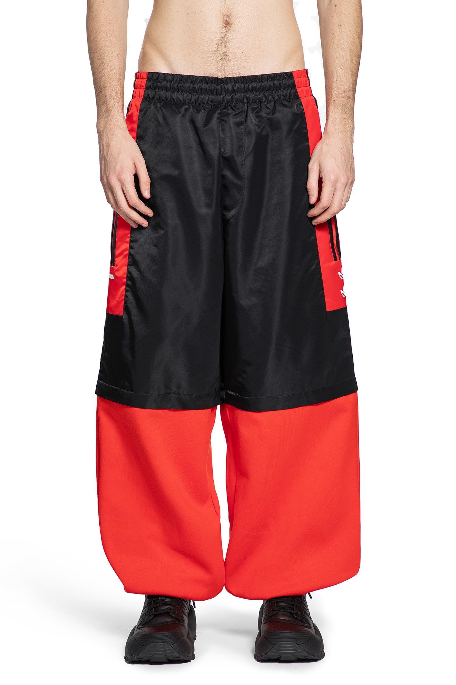 adidas Willy Chavarria Fleece Track Pants in Red for Men | Lyst UK