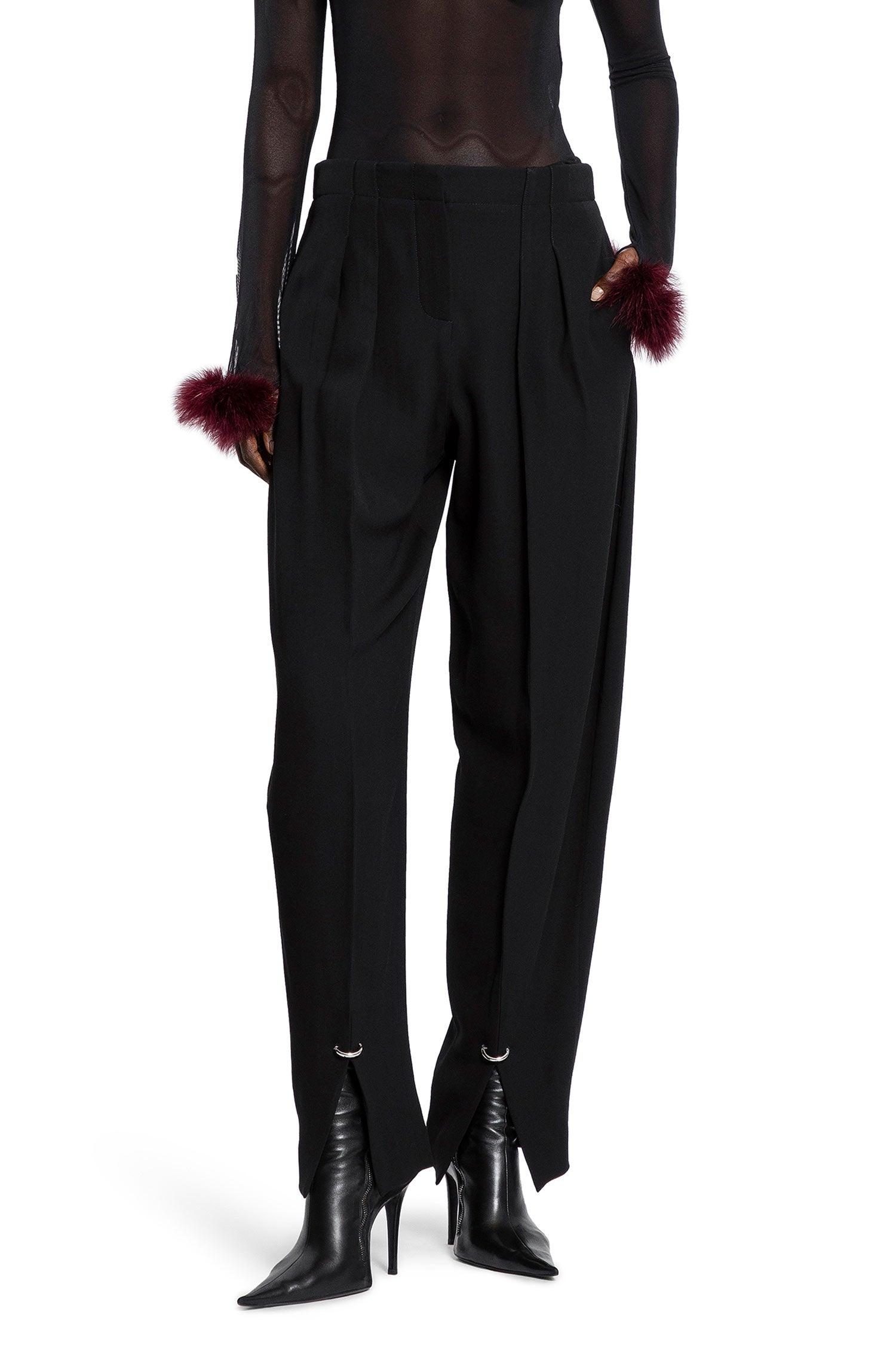 パンツ MUGLER Shiny pants Black Mugler Shiny Pants In Black - 50% Off | Editorialist
