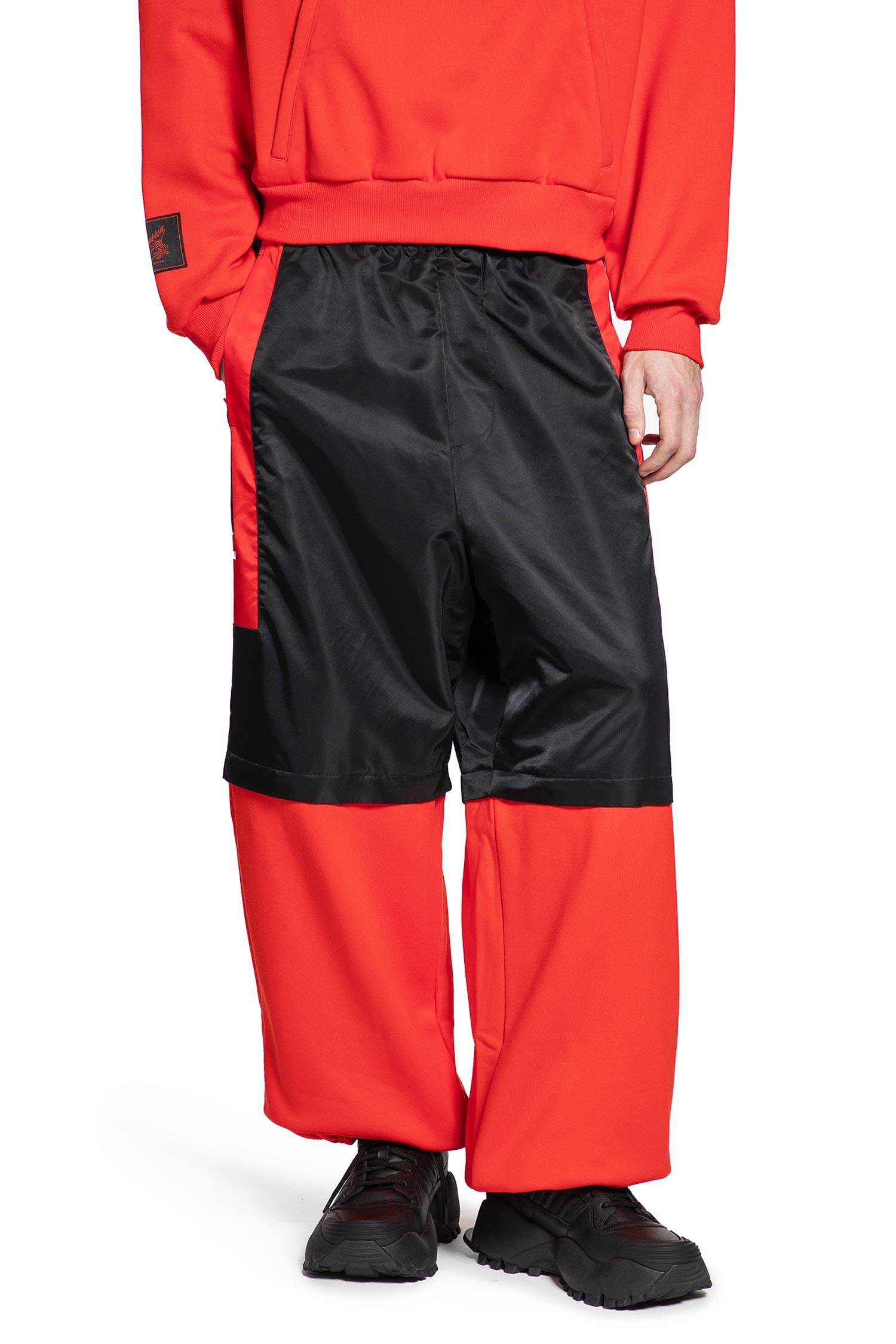 adidas Willy Chavarria Fleece Track Pants in Red for Men | Lyst UK