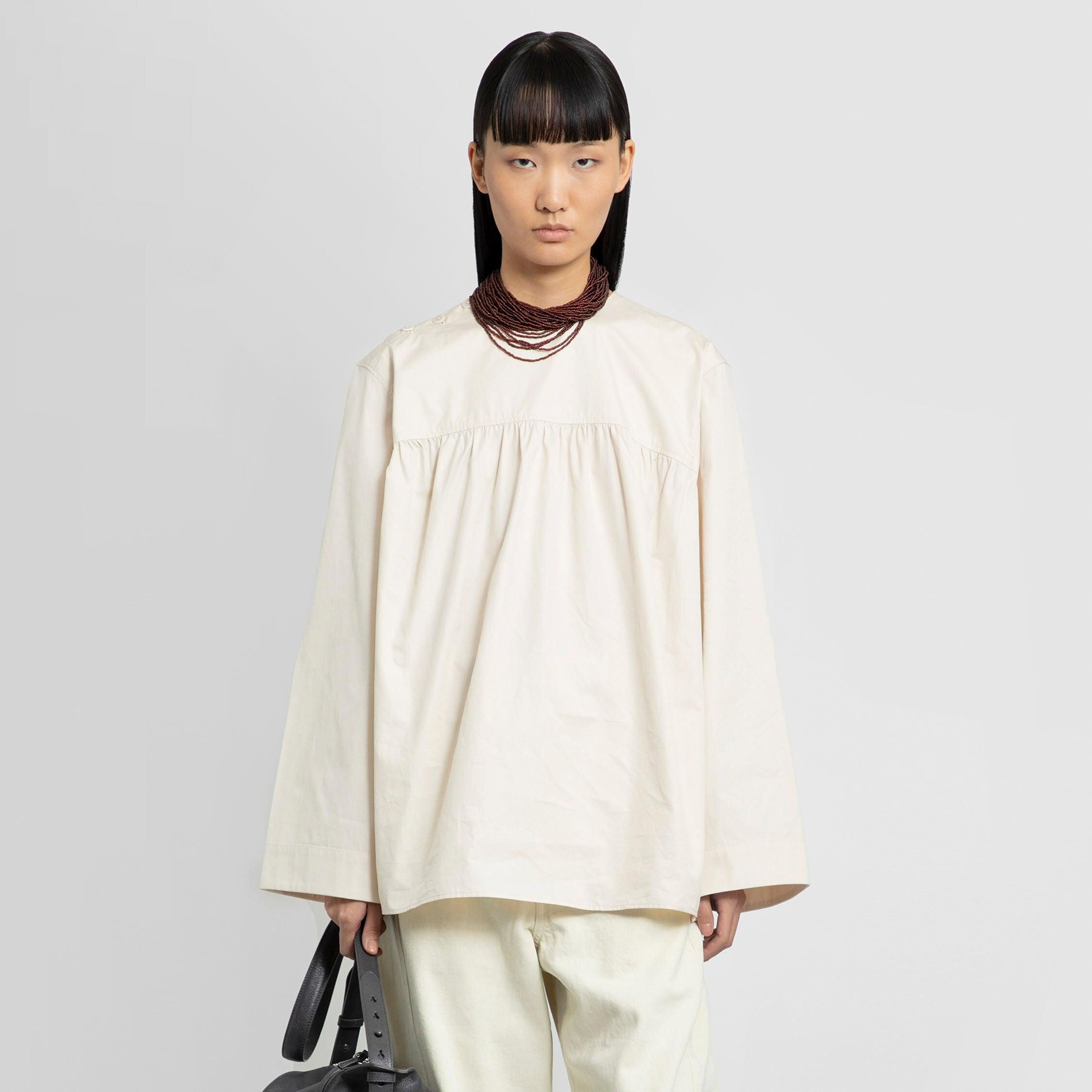 Lemaire Tops in White | Lyst