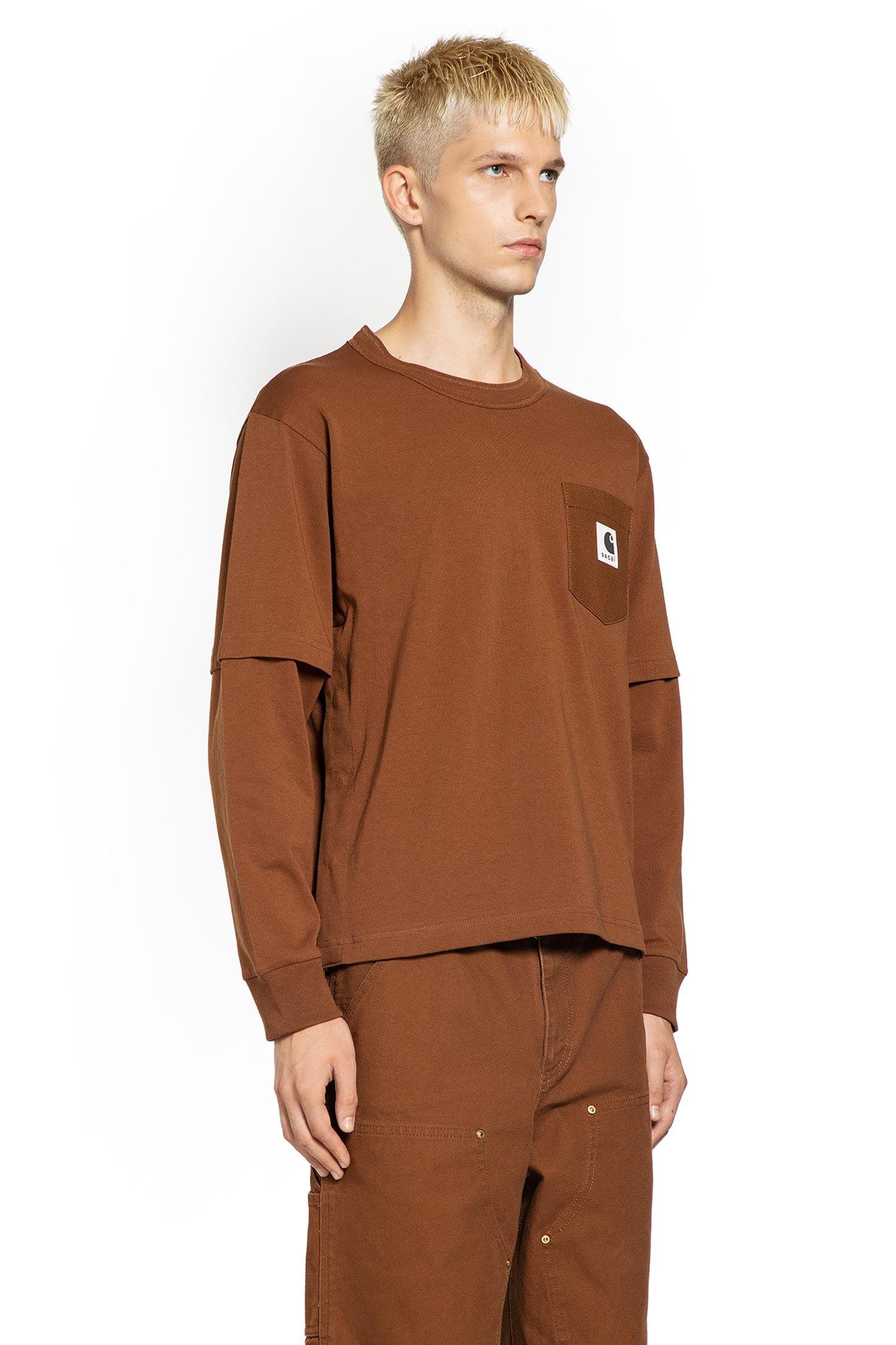 Sacai Carhartt WIP L/S T-Shirt BLACK 4 Sacai: Men\u0027s Carhartt 