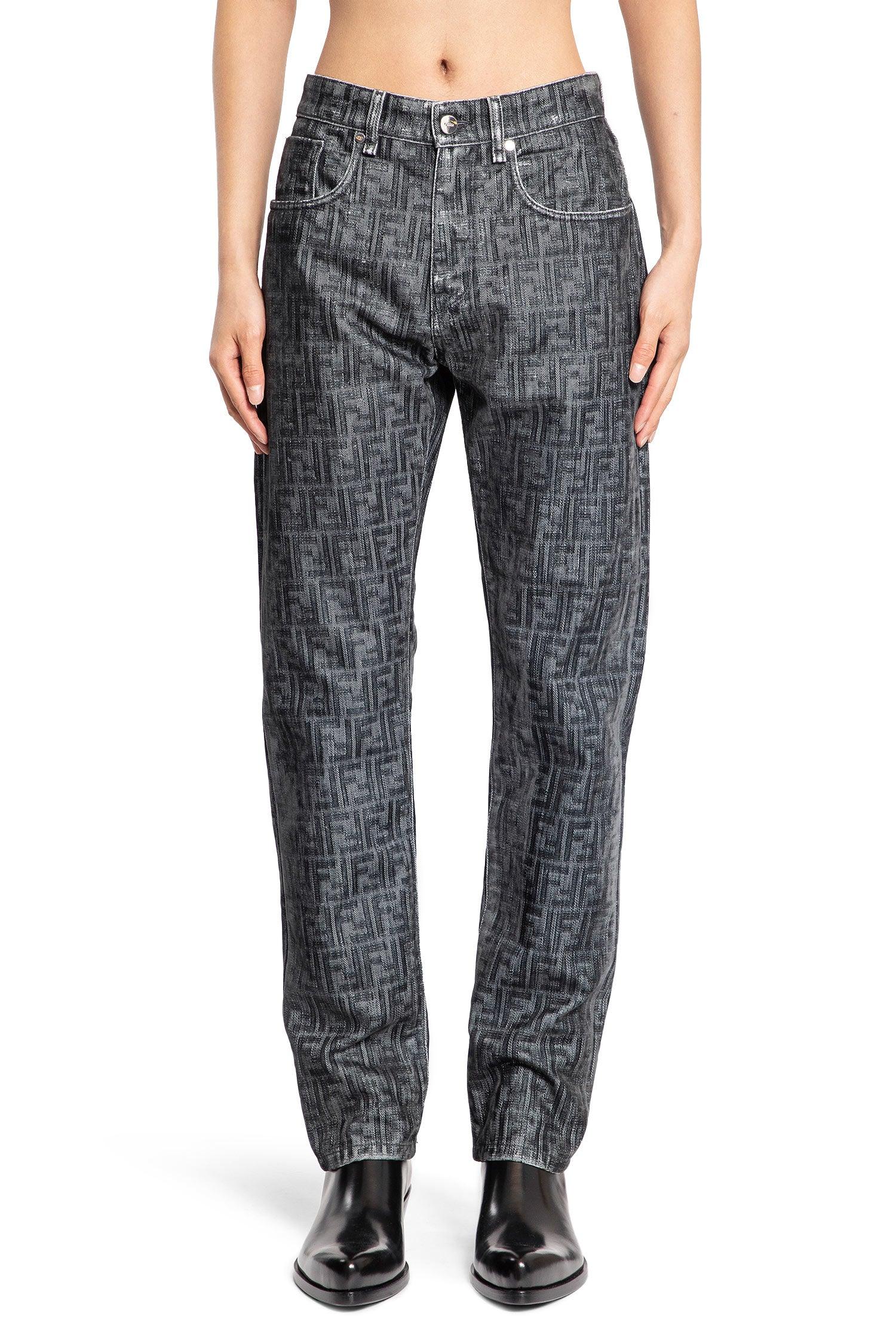 Fendi Jeans in Black for Men Lyst UK