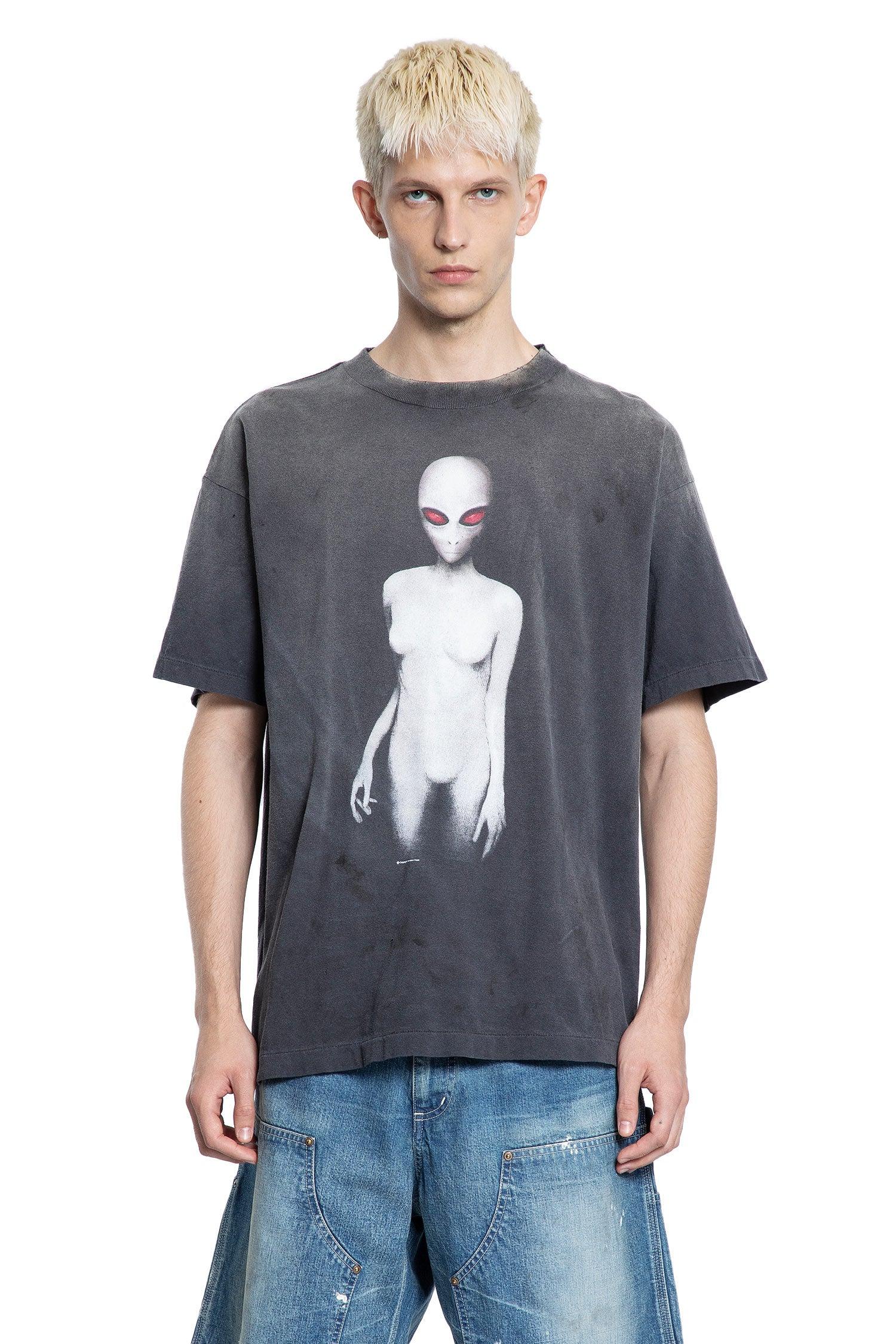 トップス saint michael alien Saint Michael Alien Short Sleeve T-Shirt in Blue for Men | Lyst