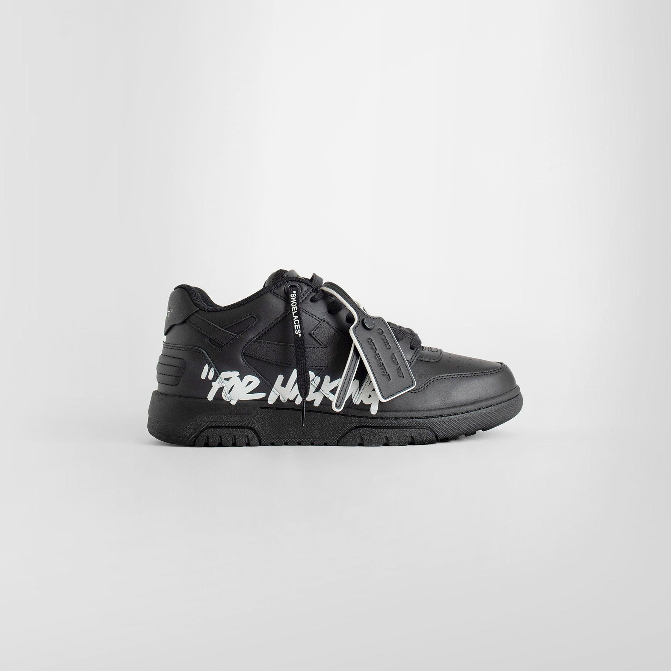 Off white hotsell black trainers