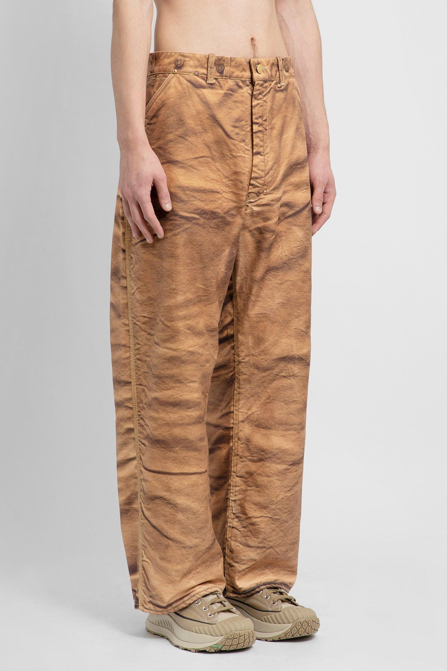 Junya Watanabe Trousers in Brown for Men | Lyst