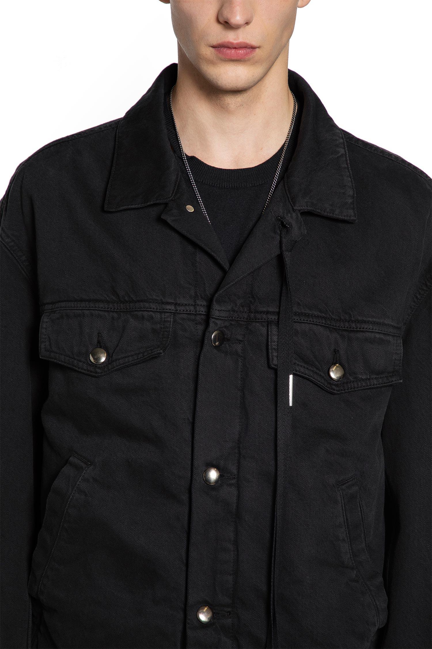 Ann Demeulemeester Patrick High Comfort Denim Blouson in Black for