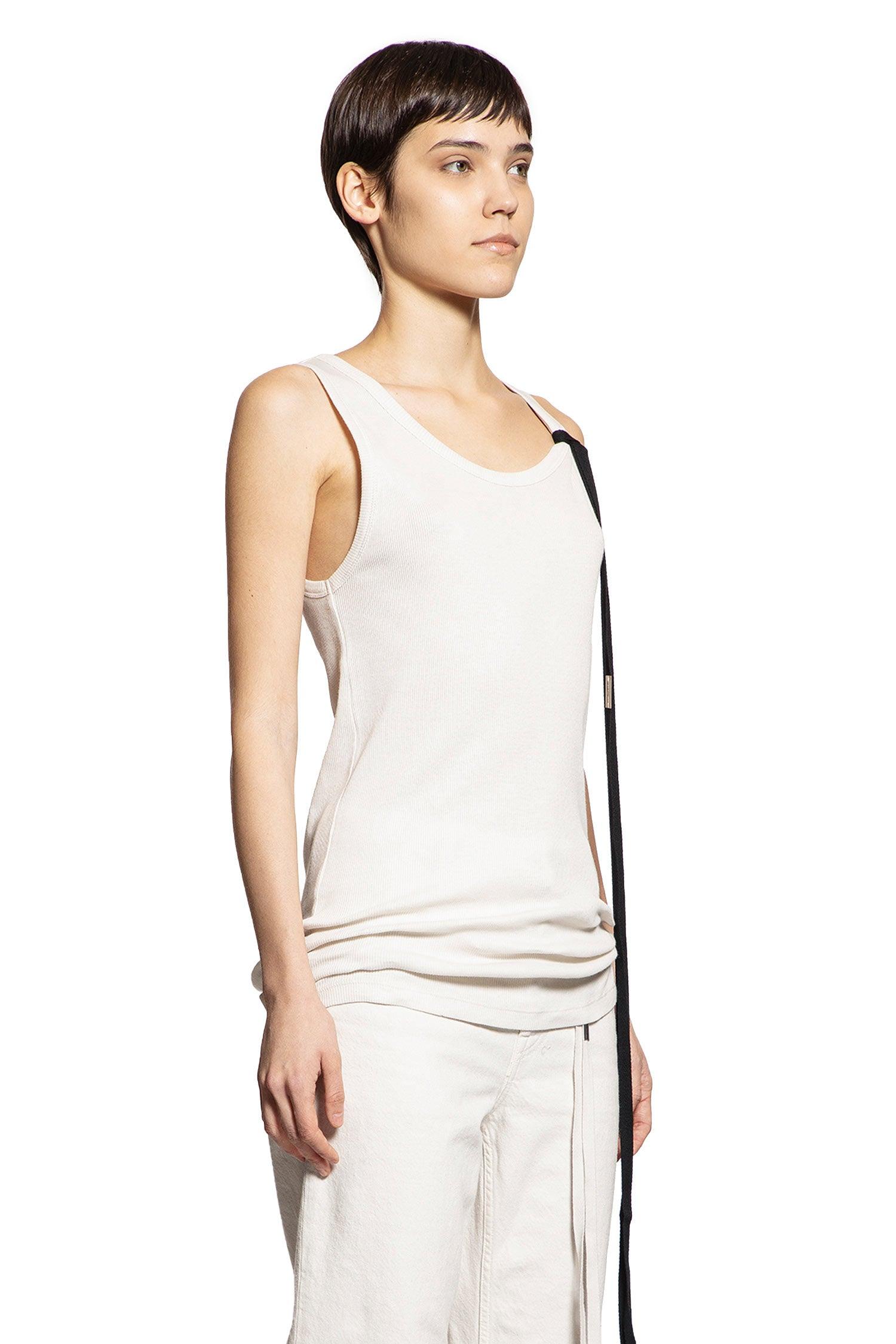 Ann Demeulemeester Seva Tank Top in White | Lyst