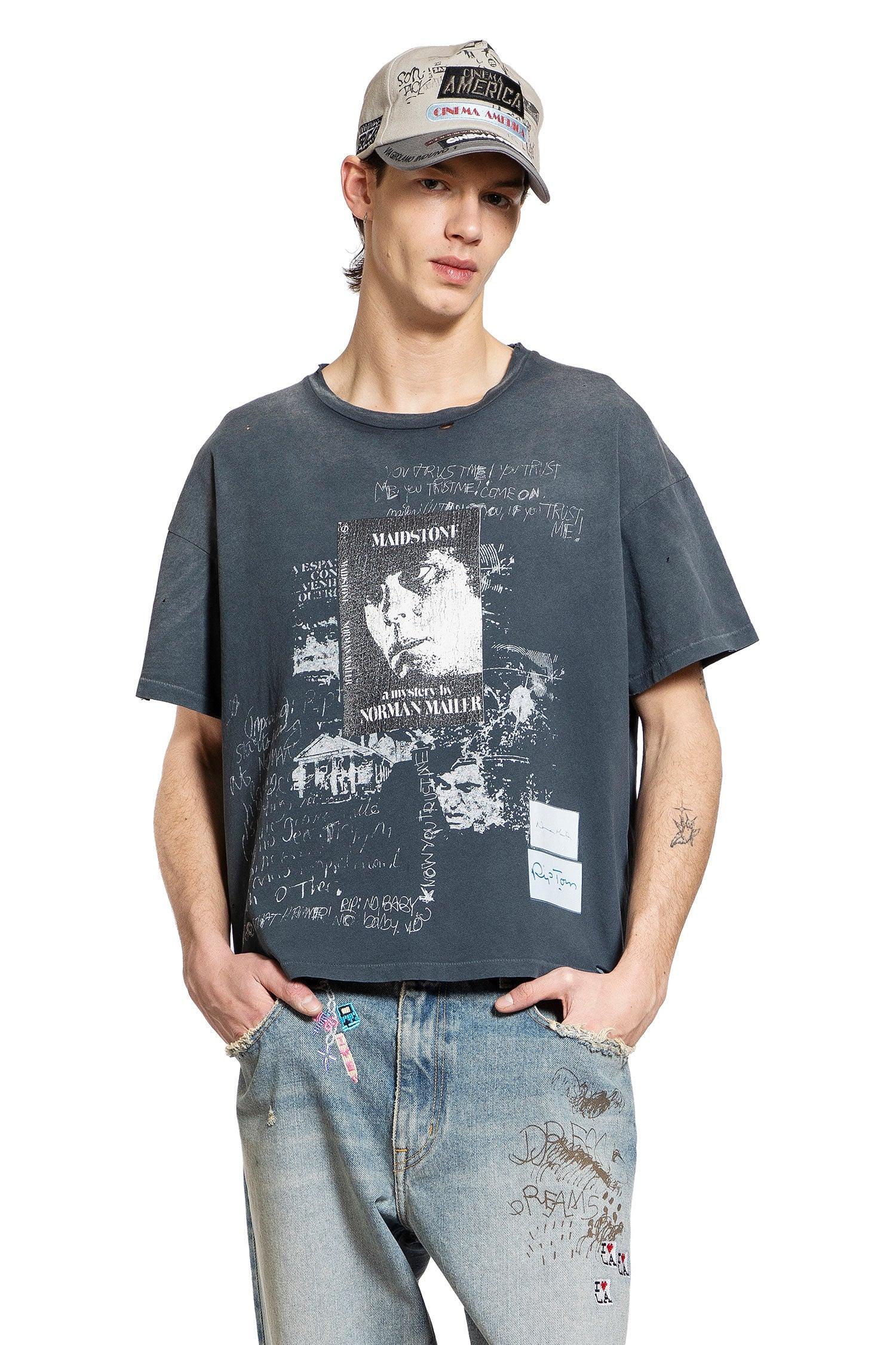 PALY HOLLYWOOD MAIDSTONE TEE ダメージTシャツ paly-hollywood-Blue-Maidstone-