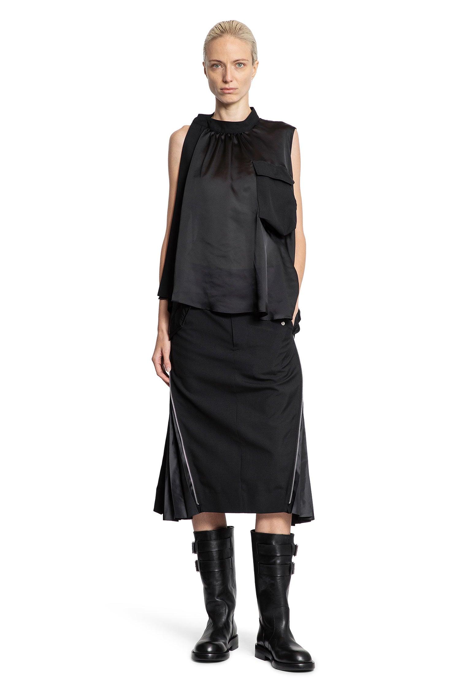Sacai Sleeveless and tank tops for Women | Online Sale up to