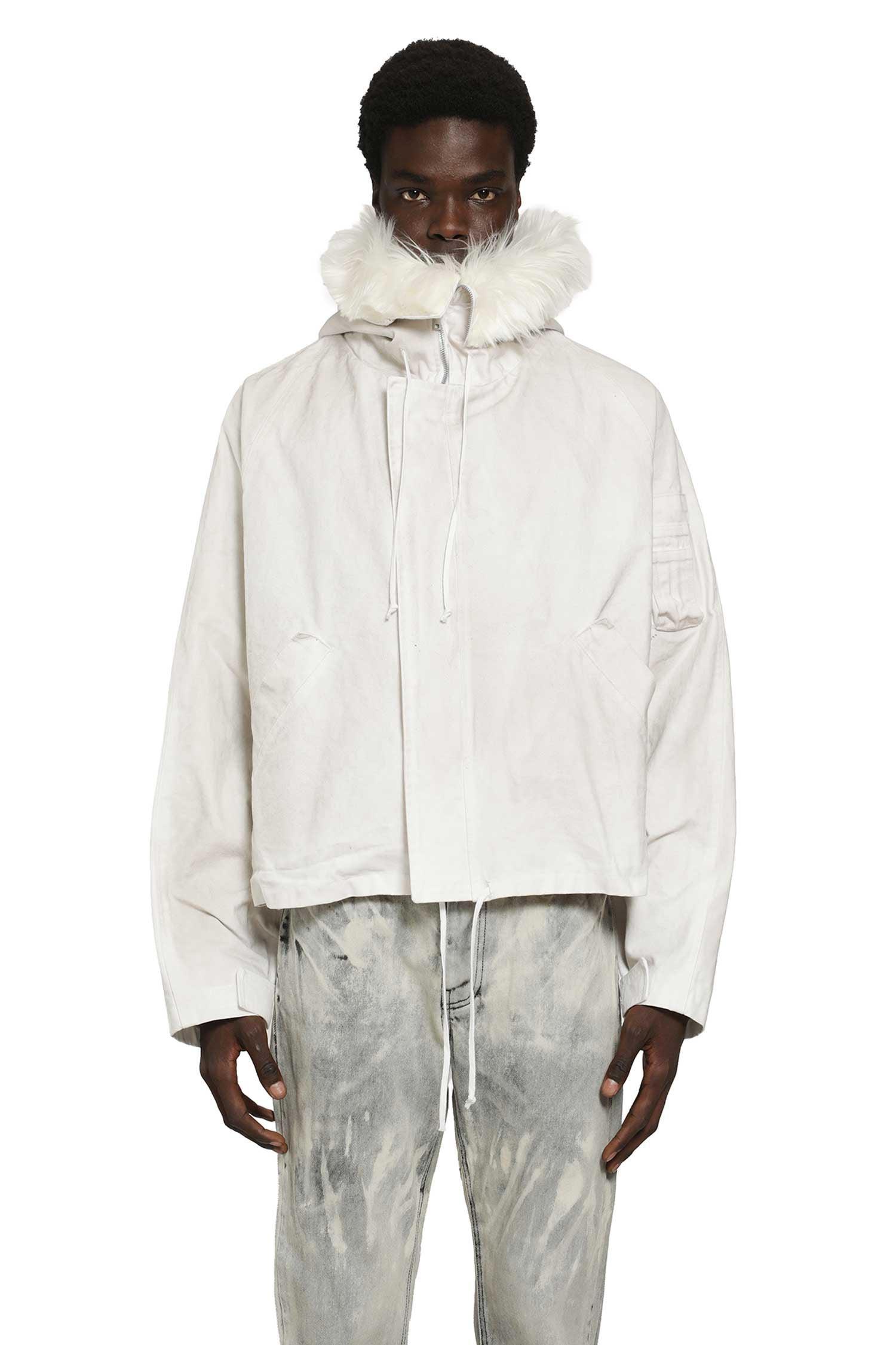 ALEXANDER DIGENOVA Helicopter Parka in White for Men | Lyst
