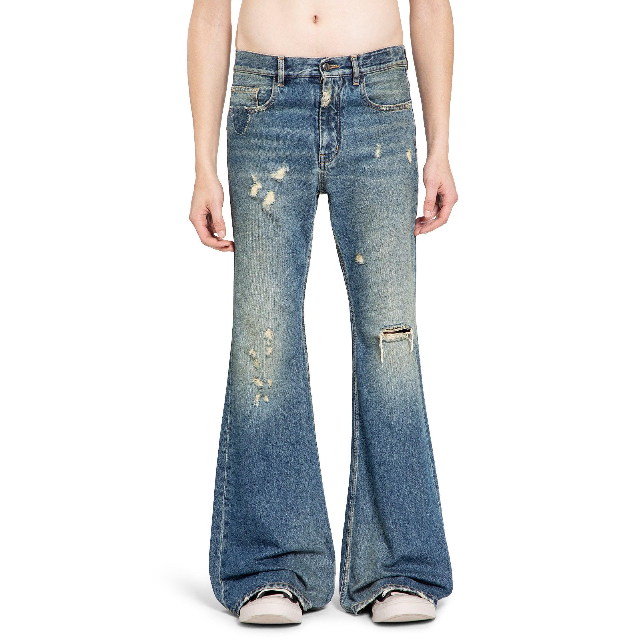 Ann Demeulemeester Hamo Bootcut Jeans in Blue for Men | Lyst