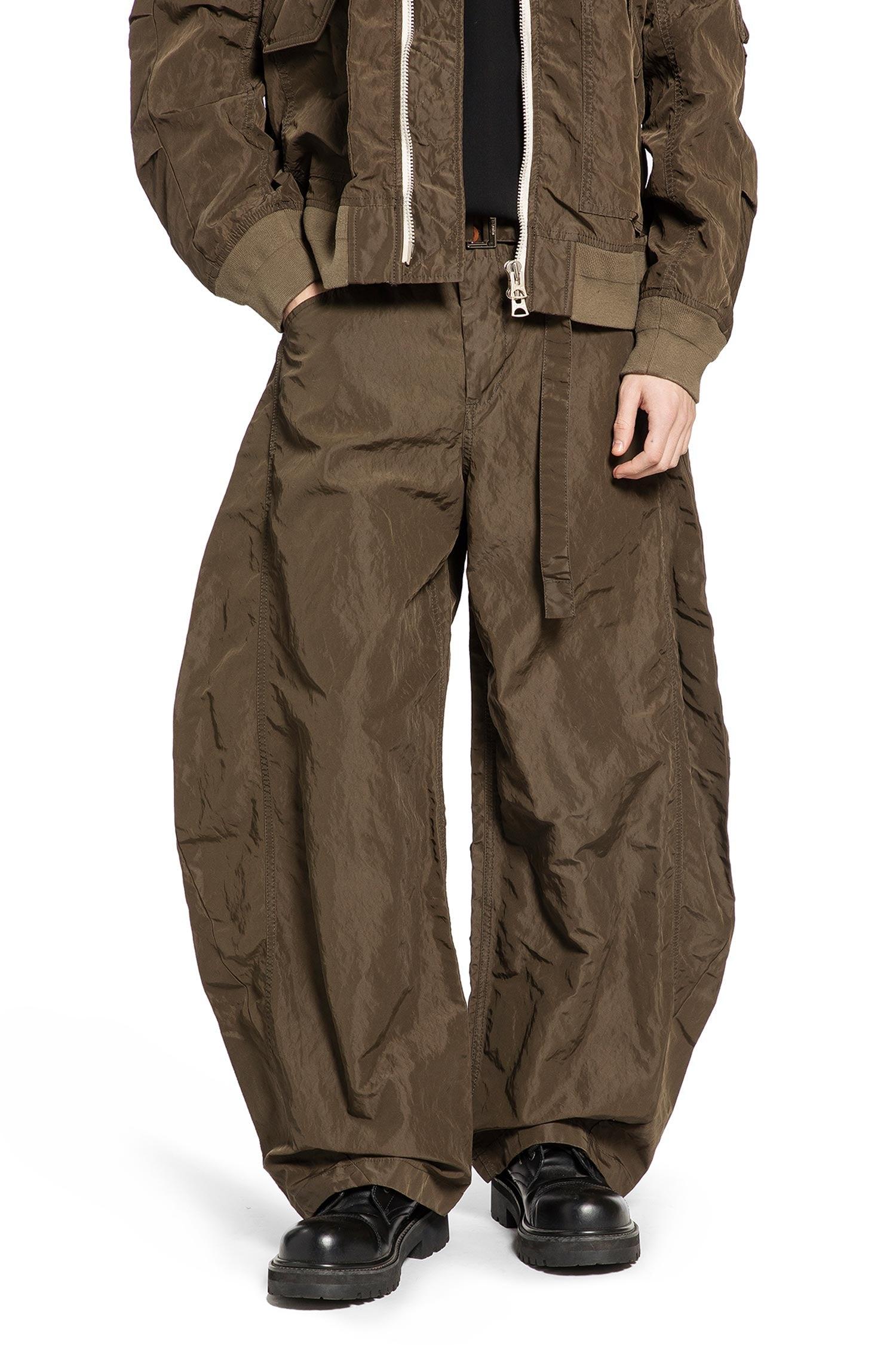 Sacai Treated Nylon Twill Pants in Brown for Men | Lyst