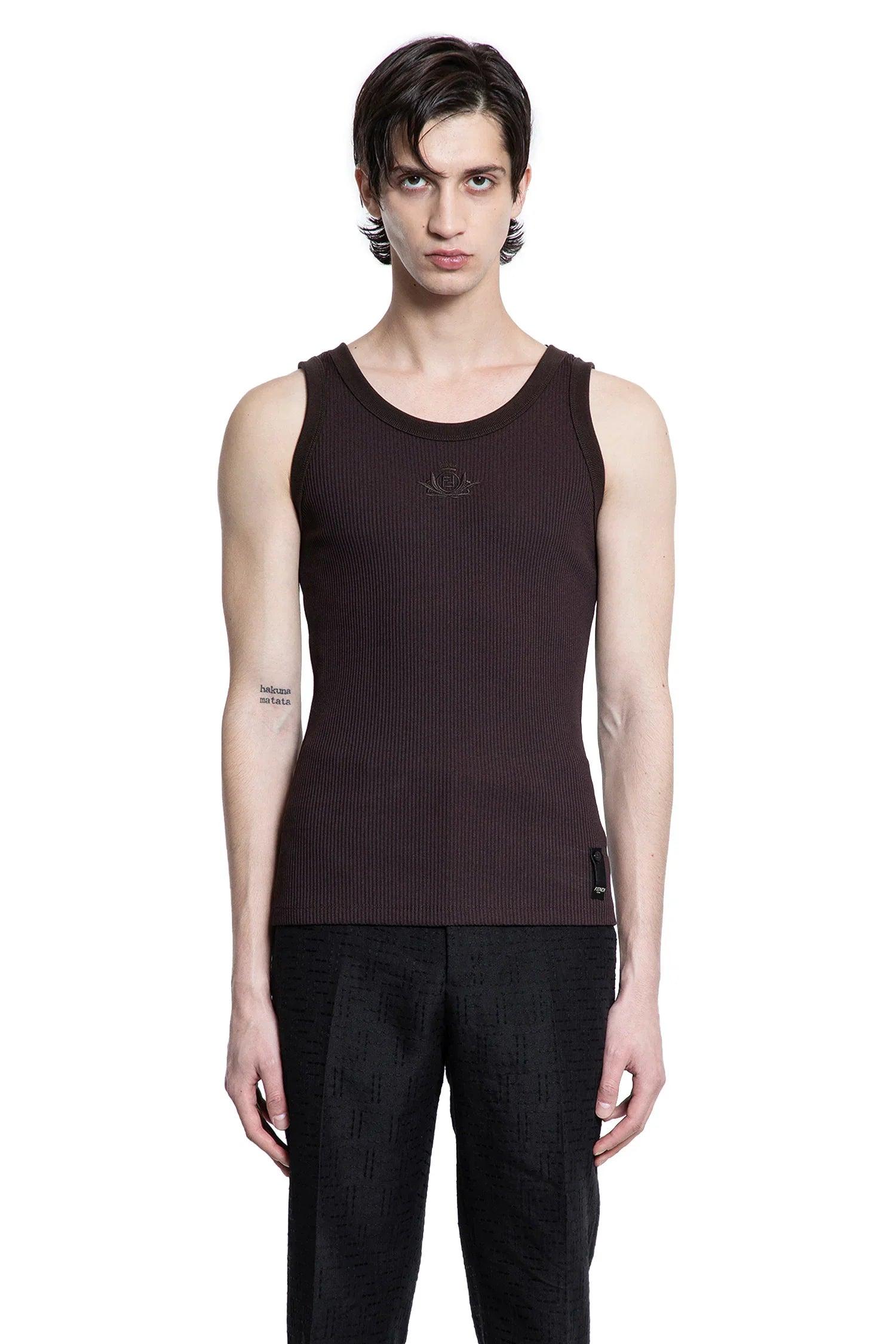 Fendi Sleeveless t-shirts for Men | Online Sale up to 46
