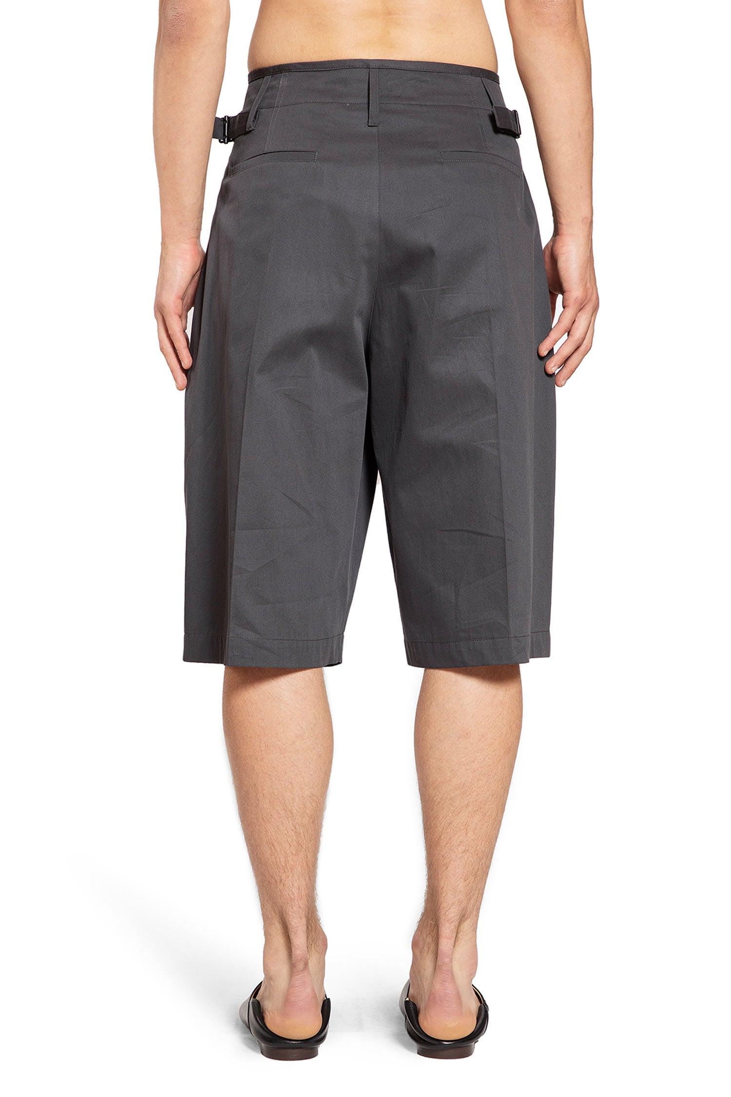 lemaire-designer-Grey-Shorts- lemaire-designer-Grey-Shorts-