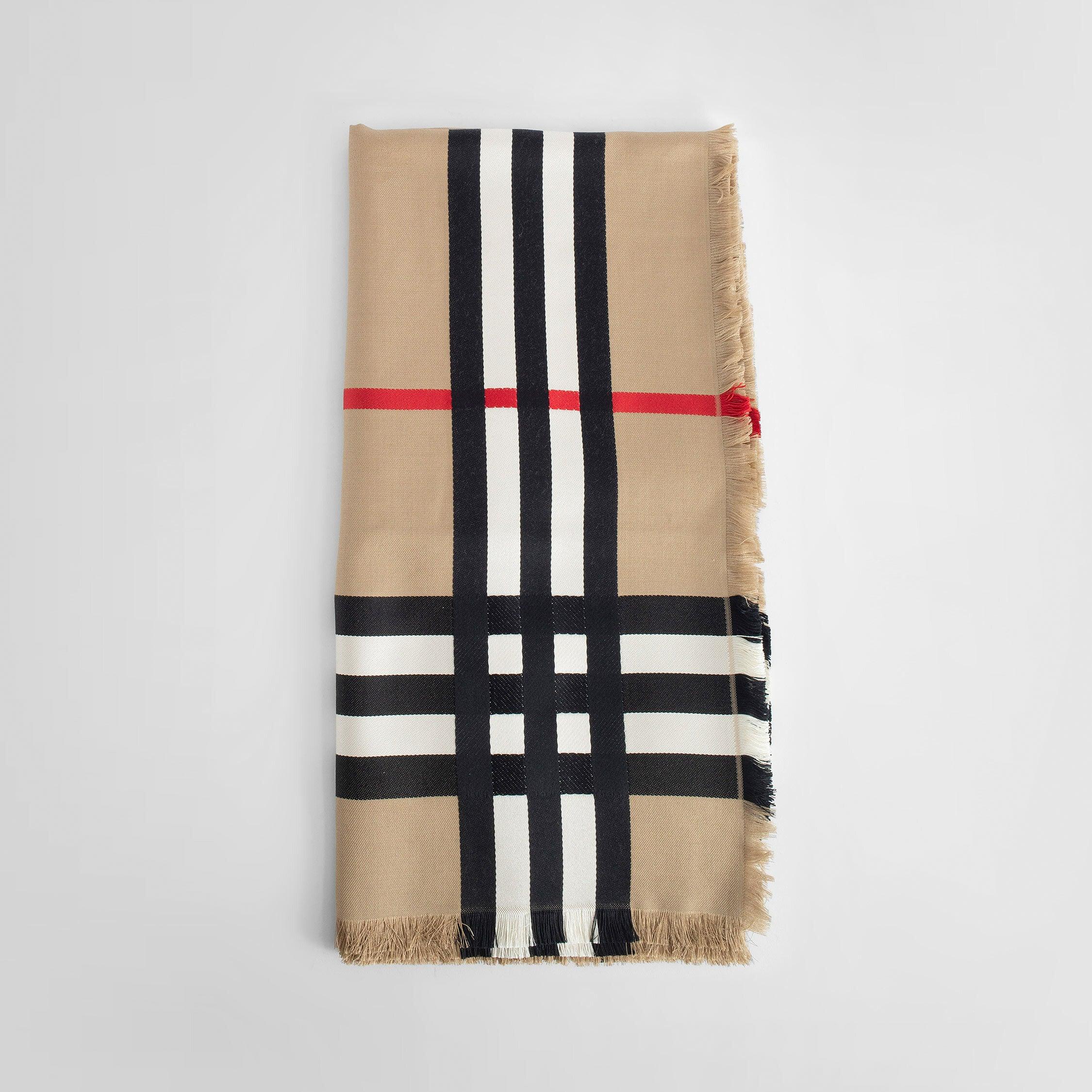 Burberry Scarves in Natural Lyst